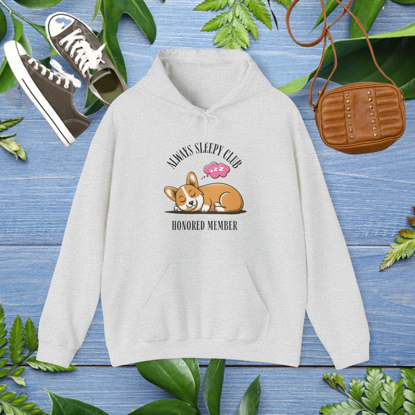 Always Sleepy Club Honored Member Unisex Hoodies - furevermama