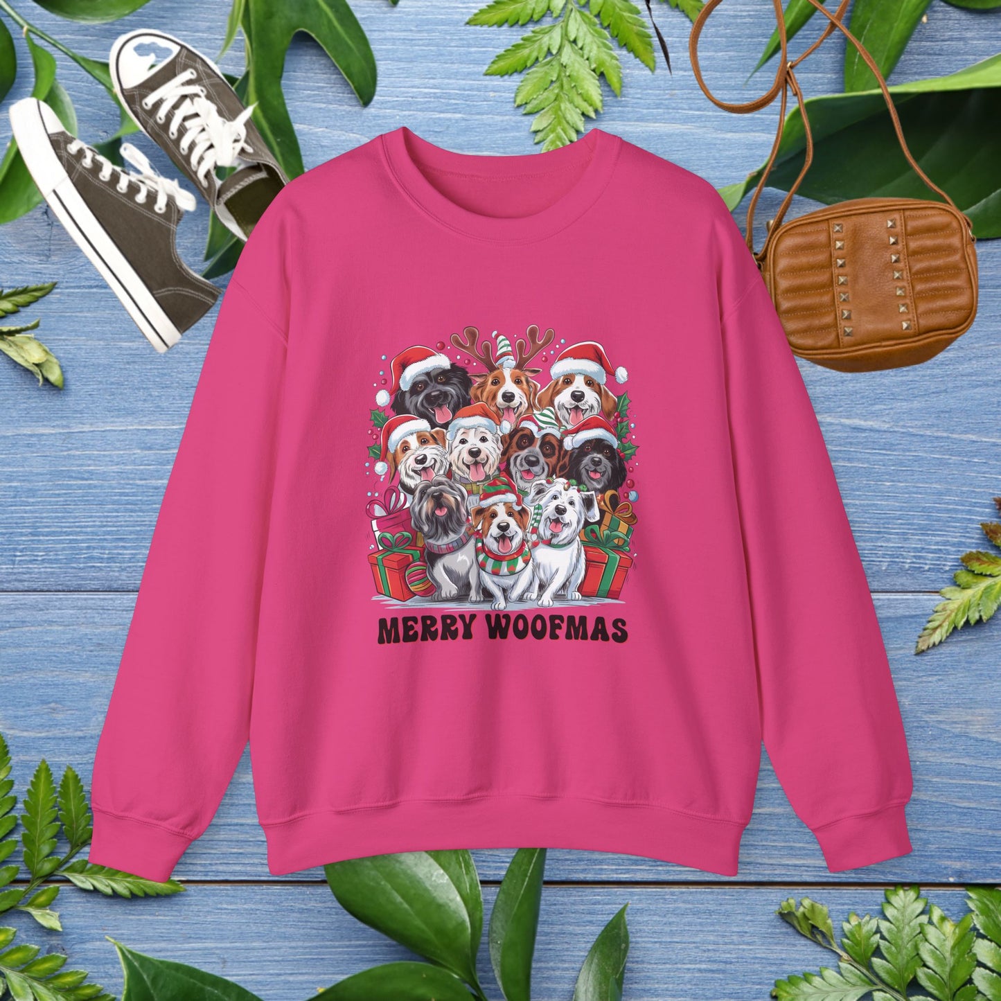 Merry Woofmas Unisex Sweatshirt - furevermama