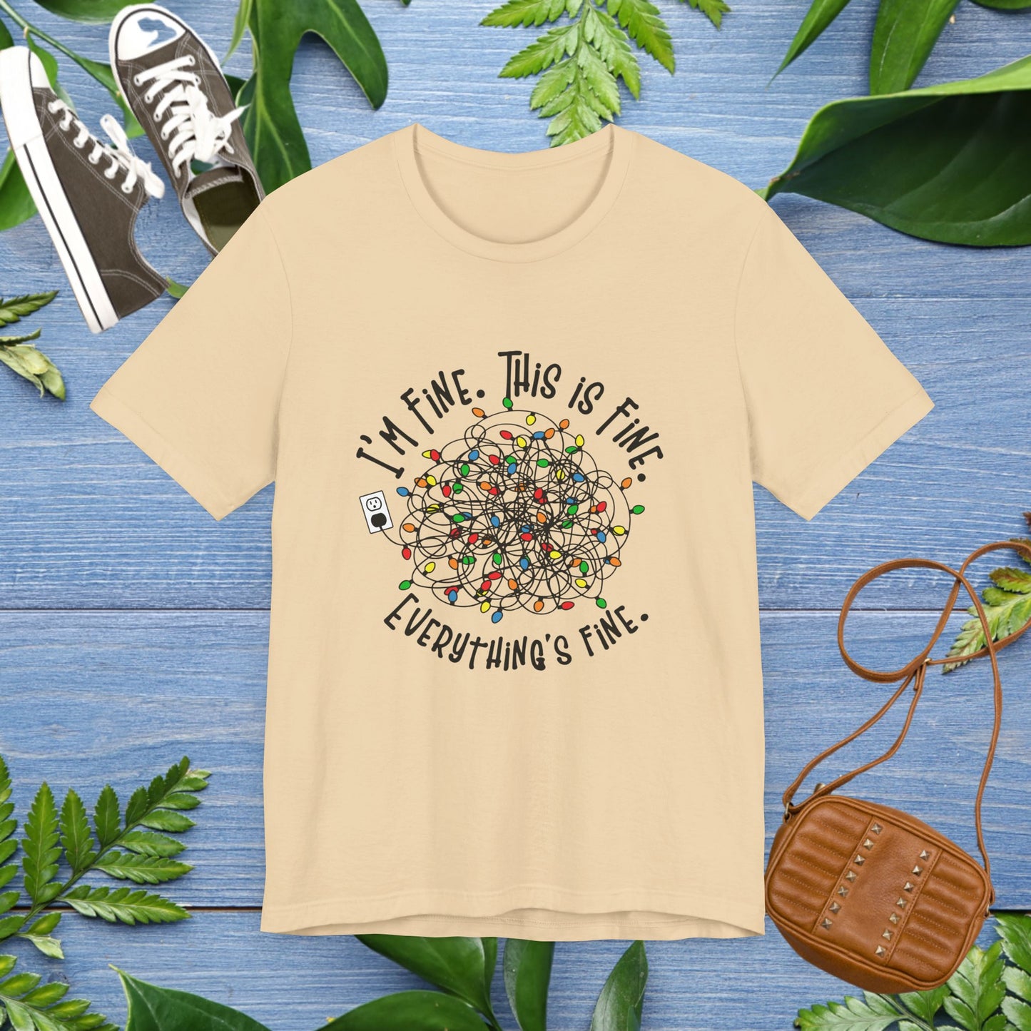I Am Fine Unisex Short Sleeve T-Shirt - furevermama