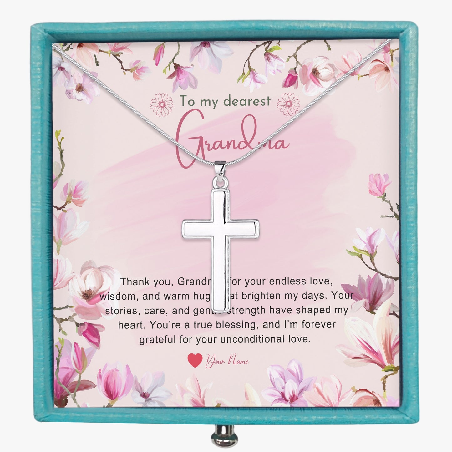 Religious Jewelry with Gift Box For Grandmother - furevermama