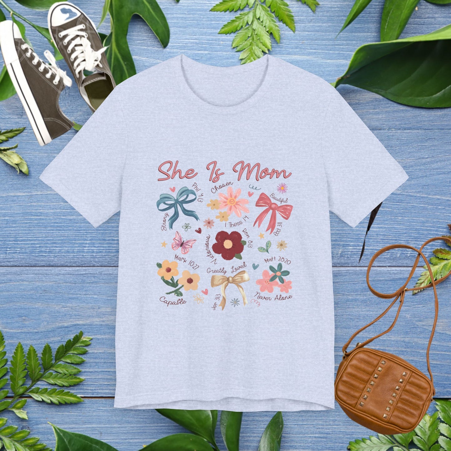Mom T-Shirt - She is Mom Design