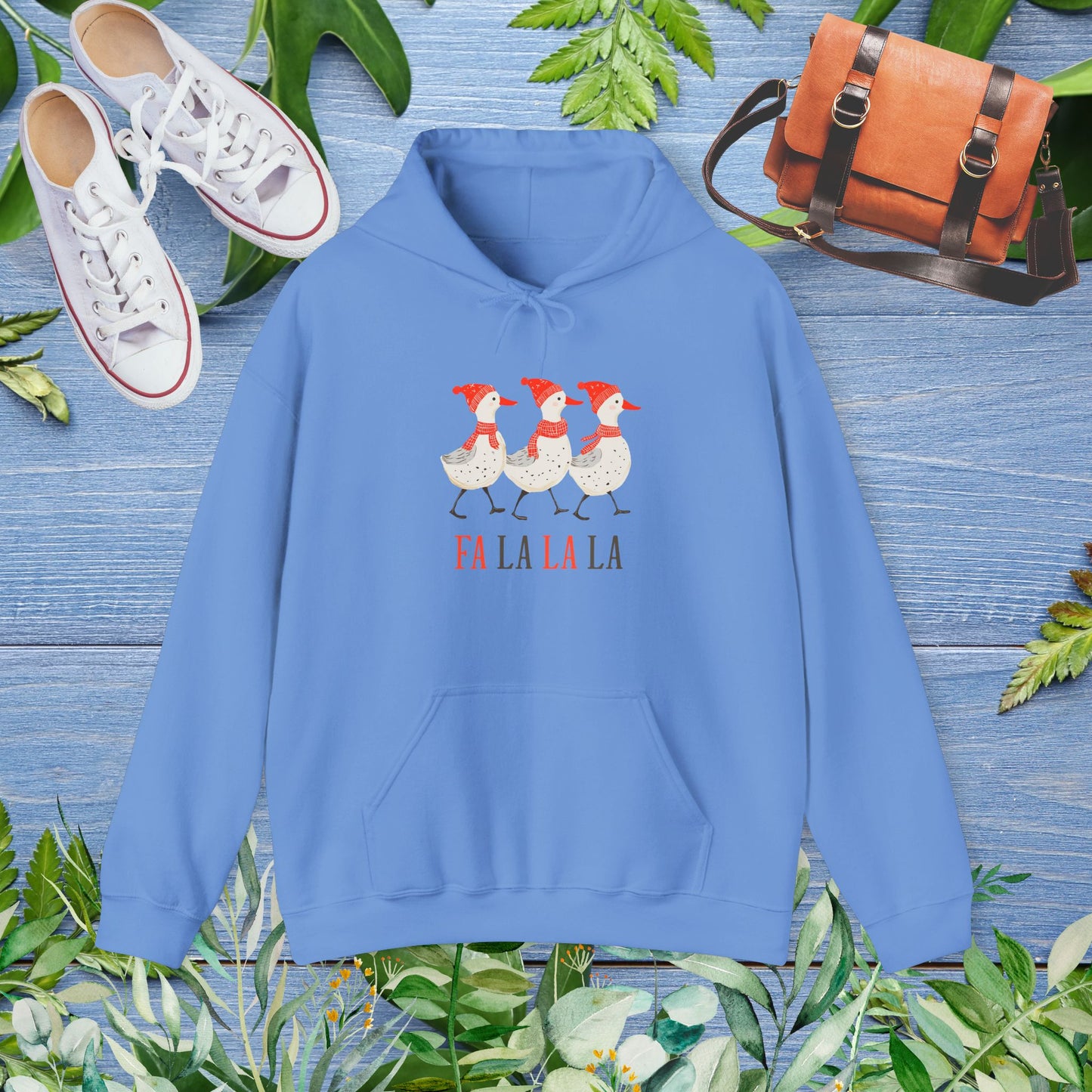 Christmas LALAFALA Ducks Hoodie - furevermama