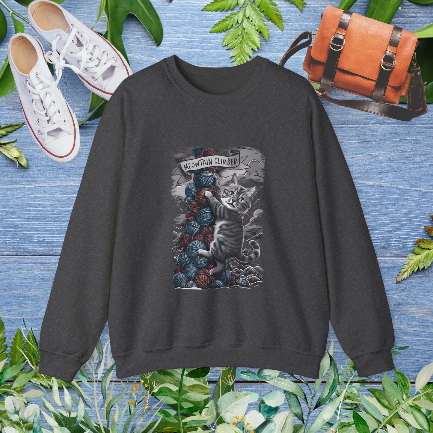 Meowtain Climber Sweatshirt - furevermama