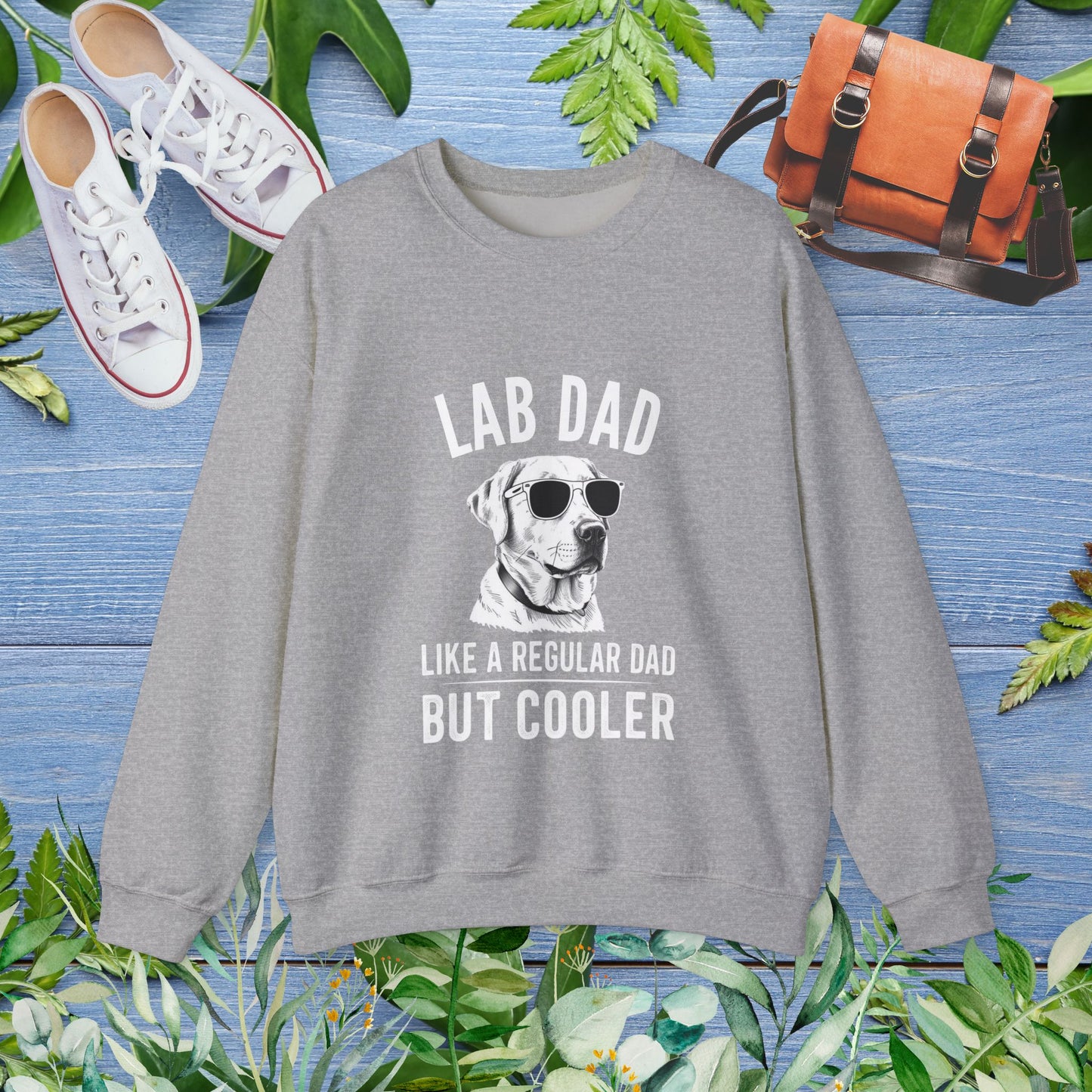 Labrador Retriever Unisex Crewneck Sweatshirt for Dog Lover - furevermama