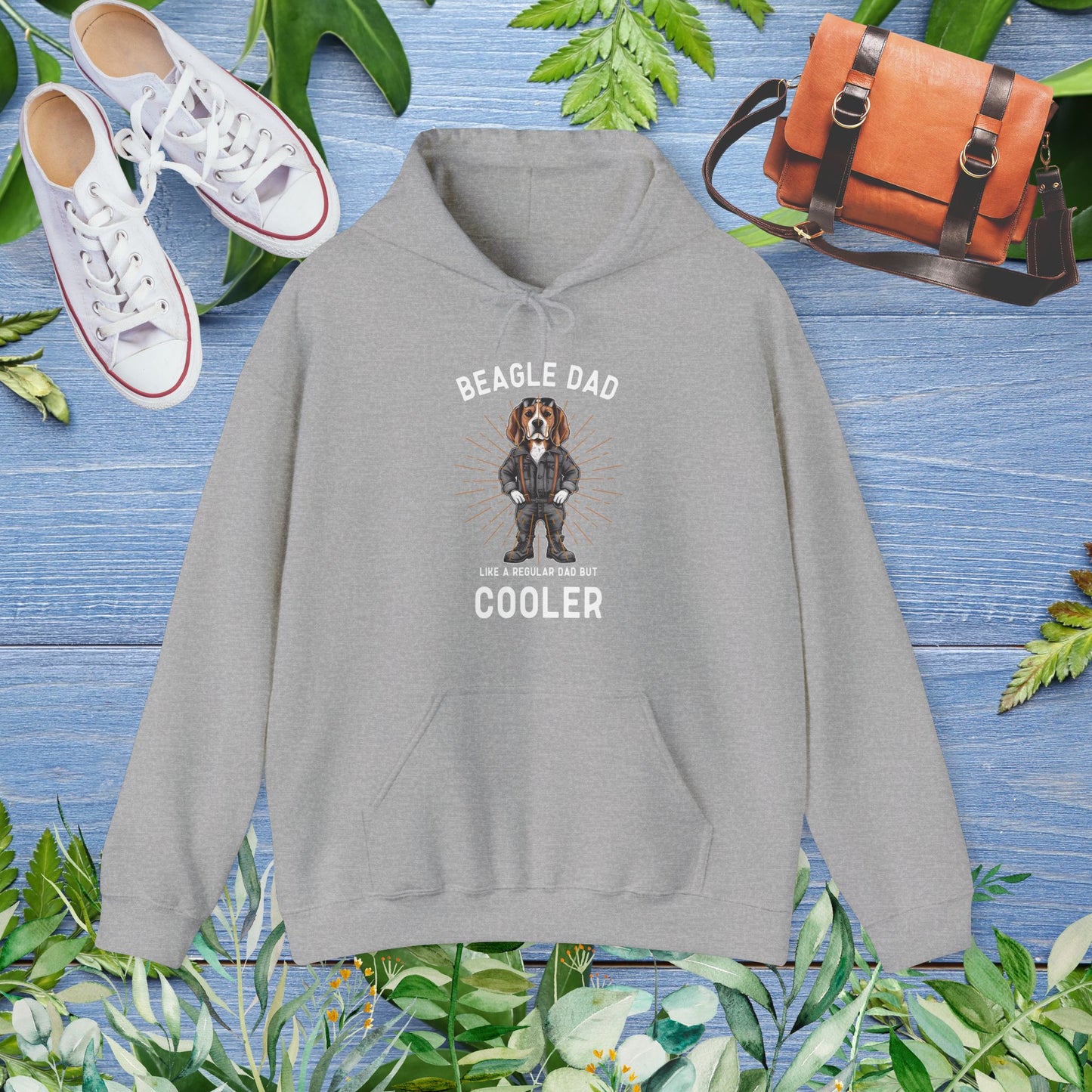 Cooler Beagle Dad Hoodie - furevermama