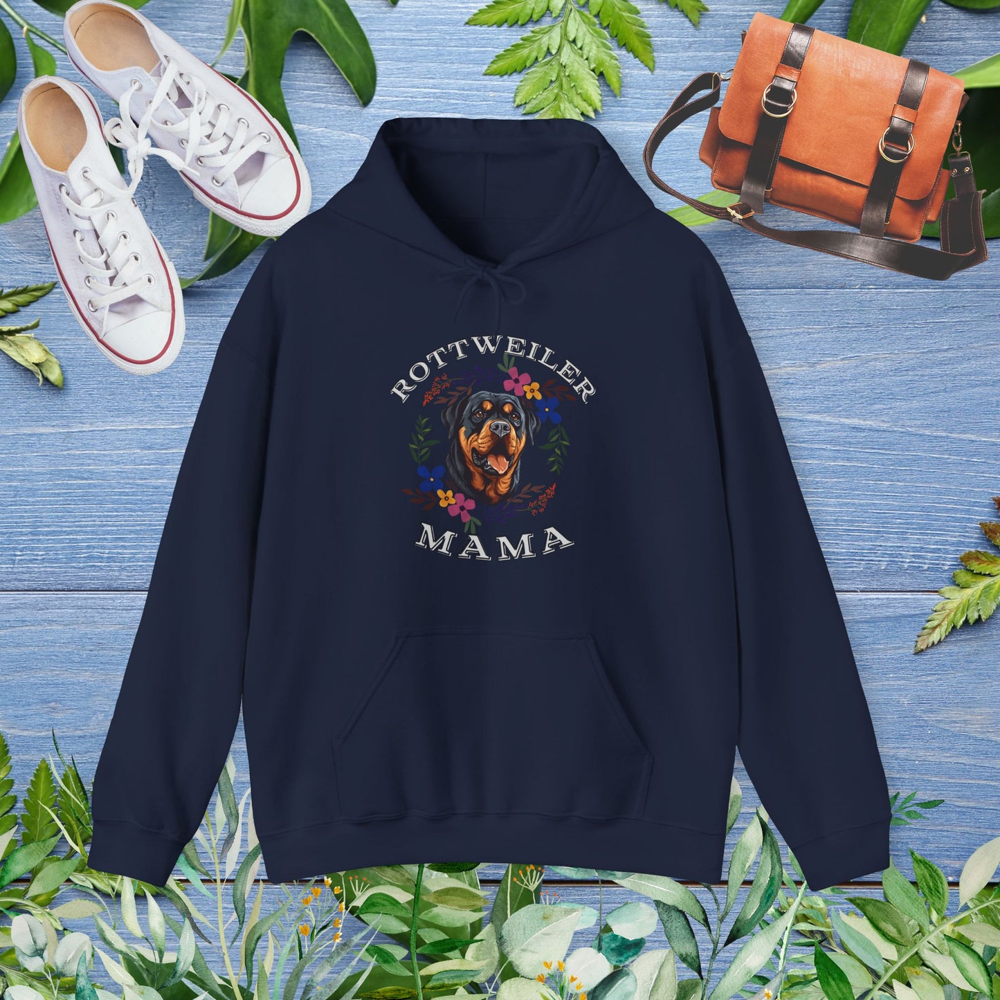 Rottweiler Mama Hoodie - furevermama