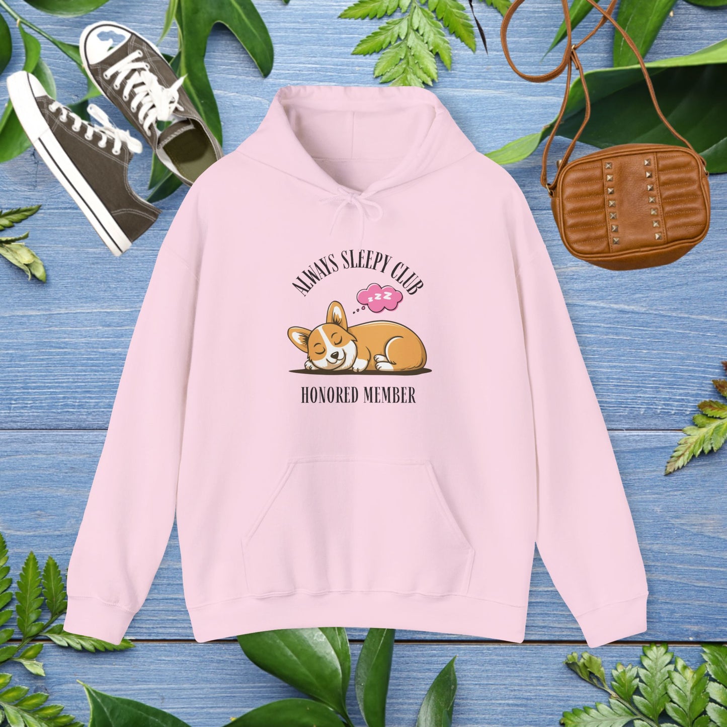 Always Sleepy Club Honored Member Unisex Hoodies - furevermama
