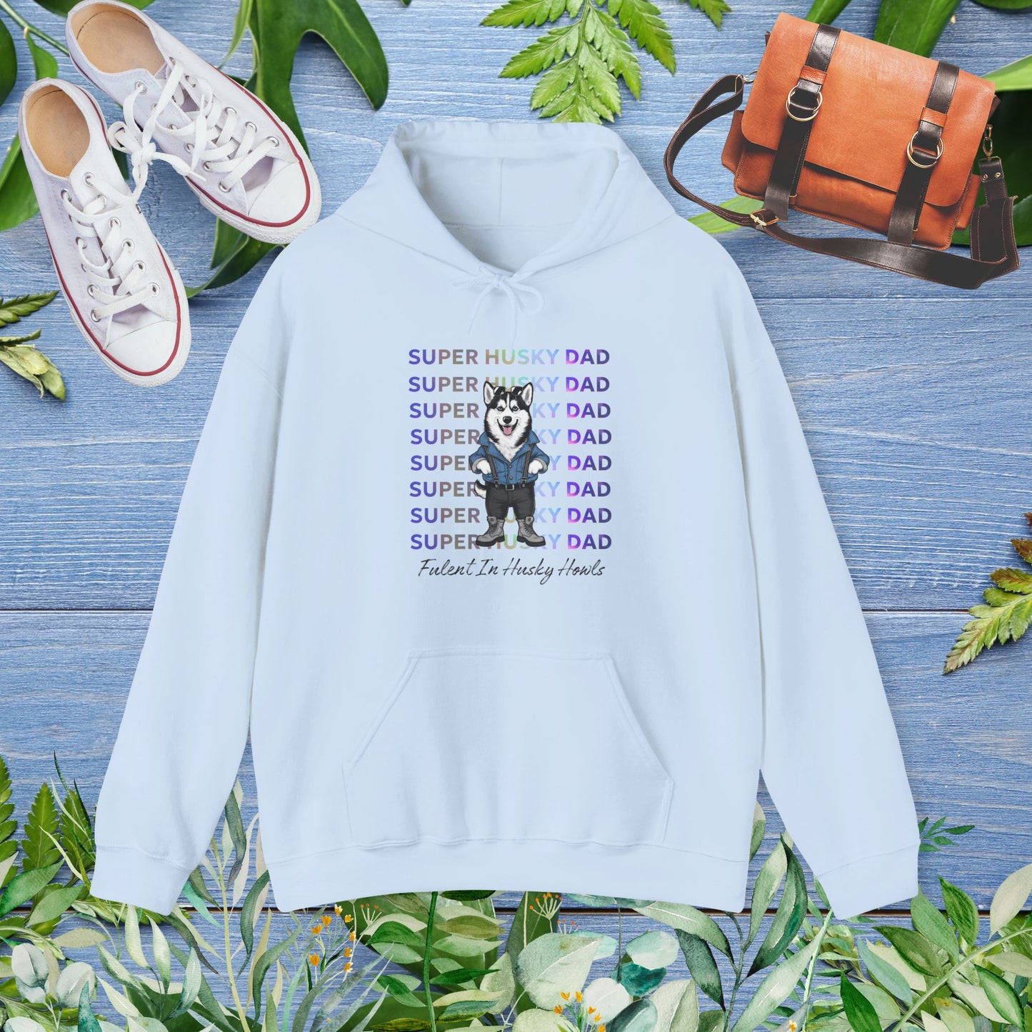 Super Husky Dad Hoodie - furevermama