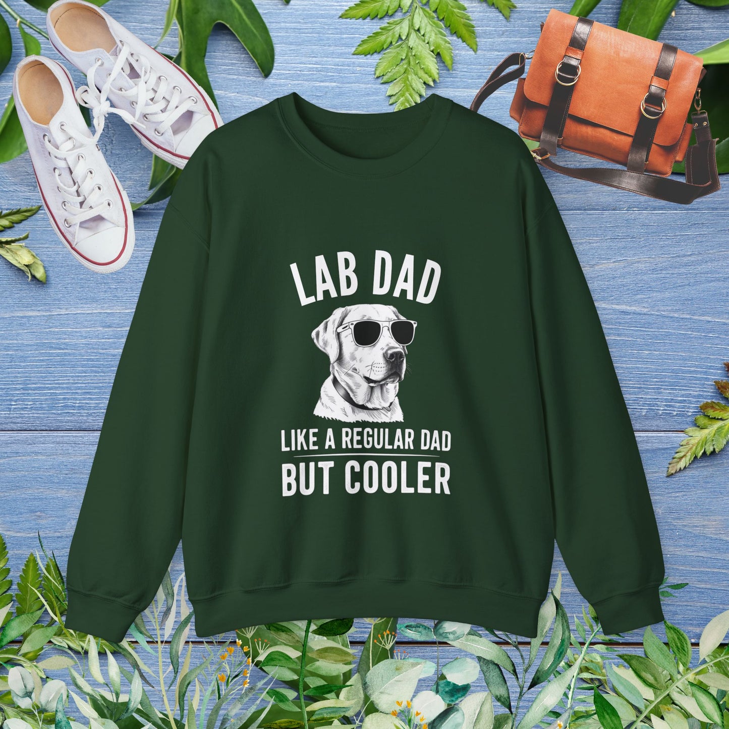 Labrador Retriever Unisex Crewneck Sweatshirt for Dog Lover - furevermama