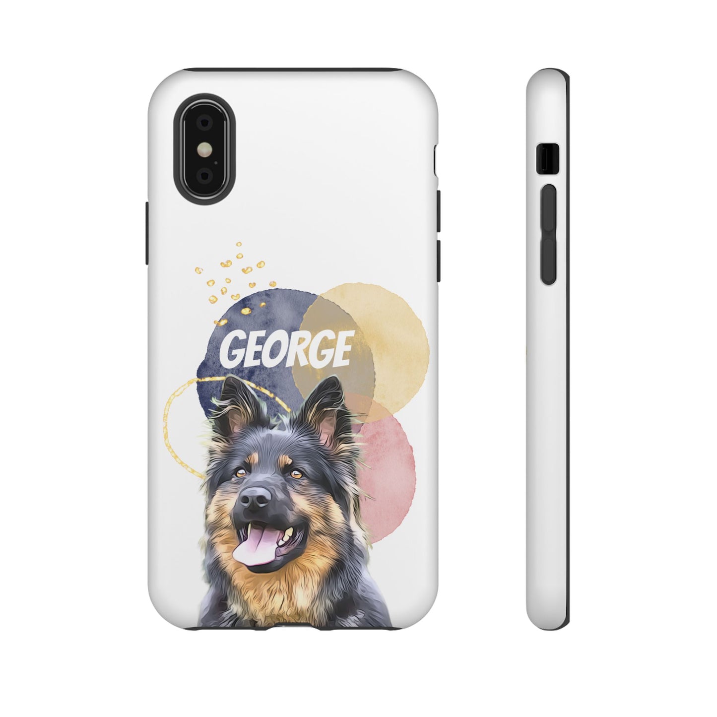 Custom Pet Portrait Phone Case, Watercolor Edition - furevermama