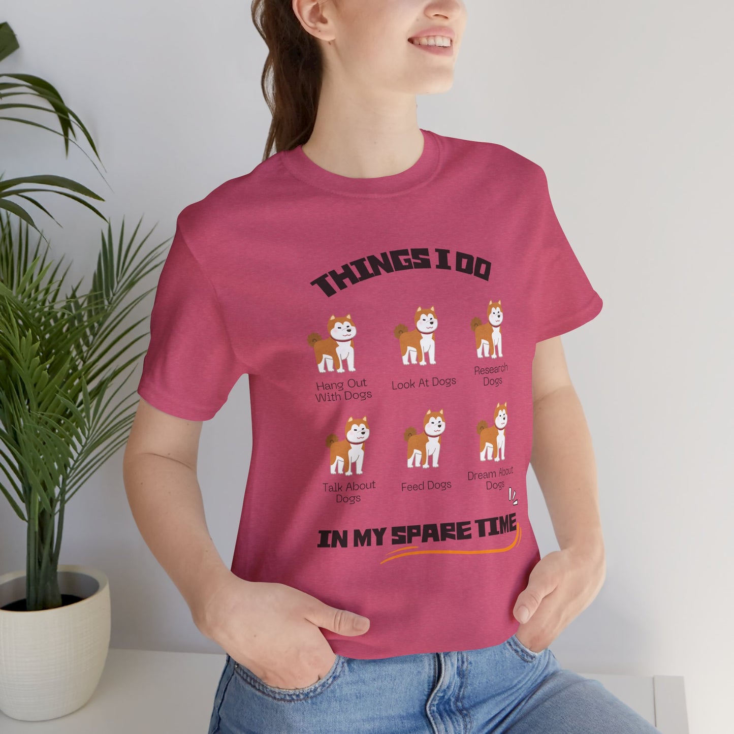 Things I Do In My Spare Time Unisex Jersey Short Sleeve Tee - furevermama