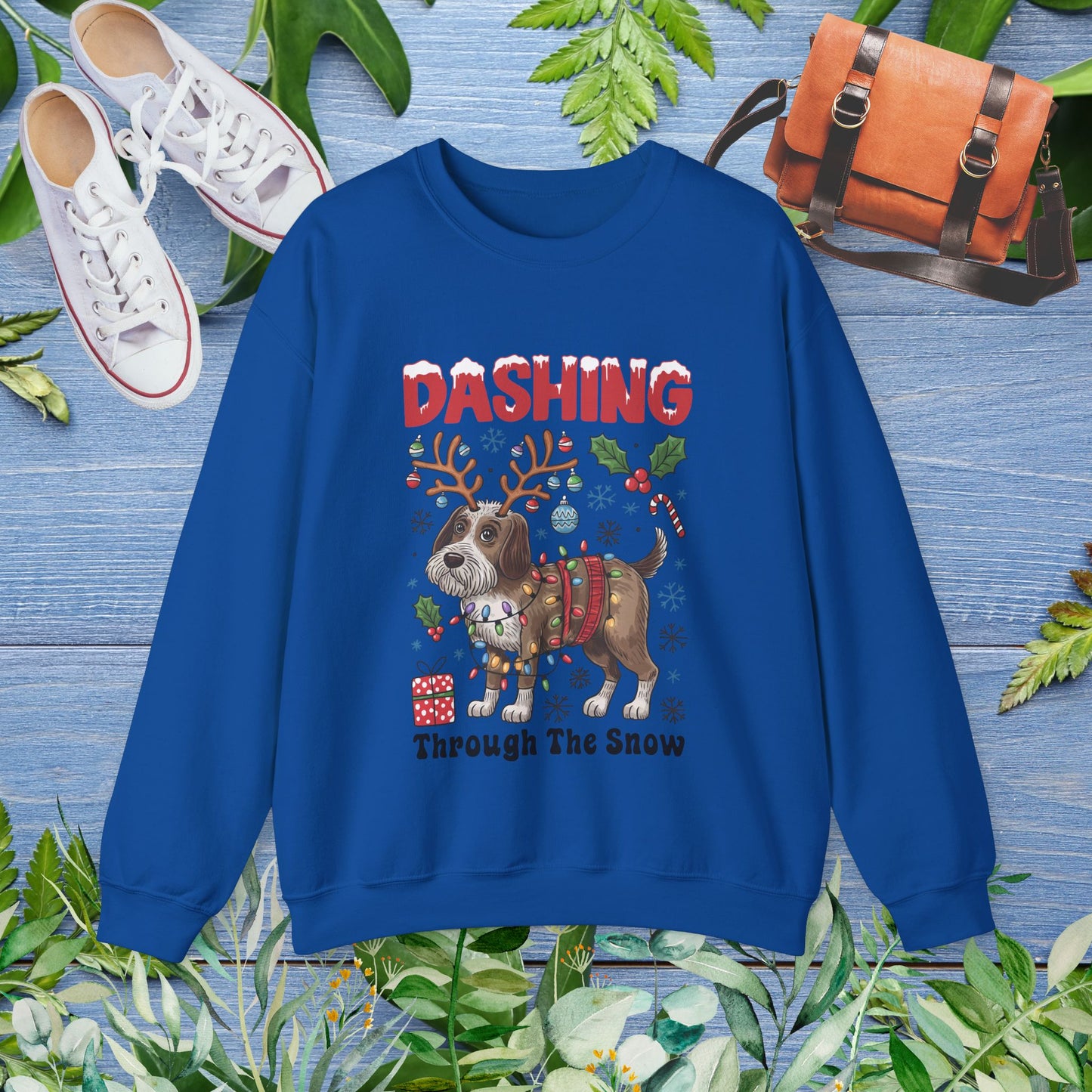Dashing Through the Snow Unisex Sweatshirt - furevermama