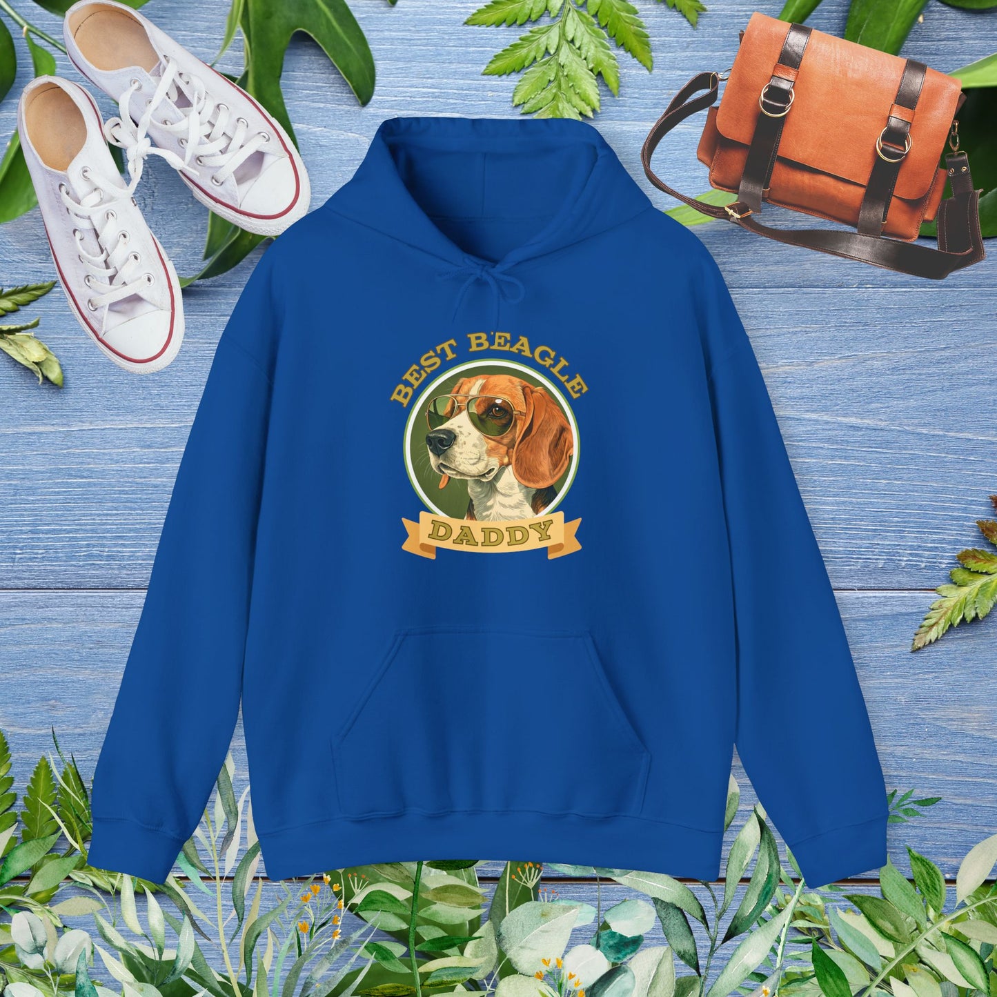 Best Beagle Daddy Hoodie - furevermama