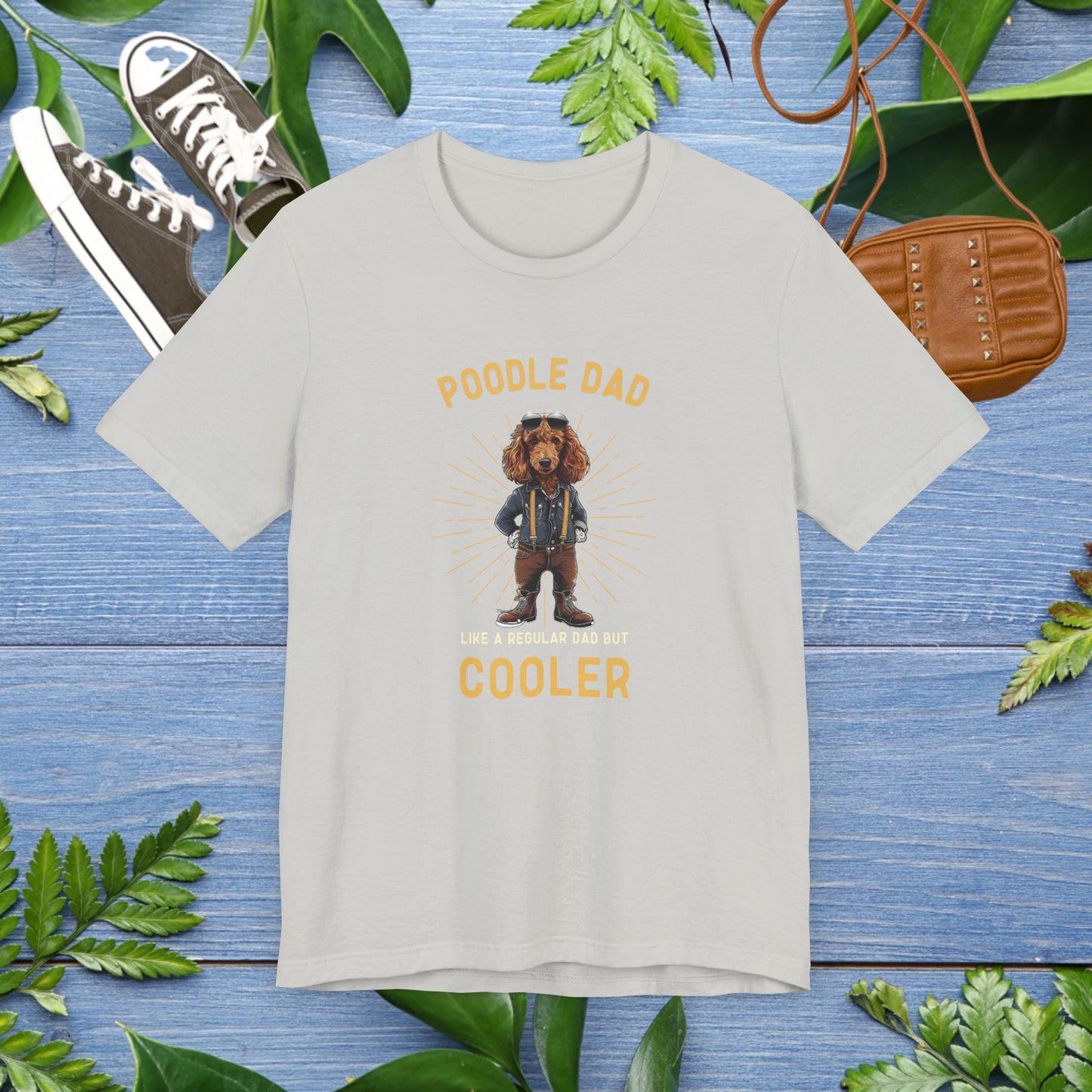 Cooler Poodle Dad Ever Unisex T-Shirt - furevermama
