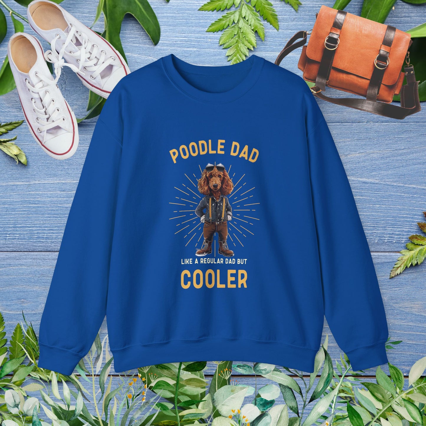 Cooler Poodle Dad Sweatshirt - furevermama