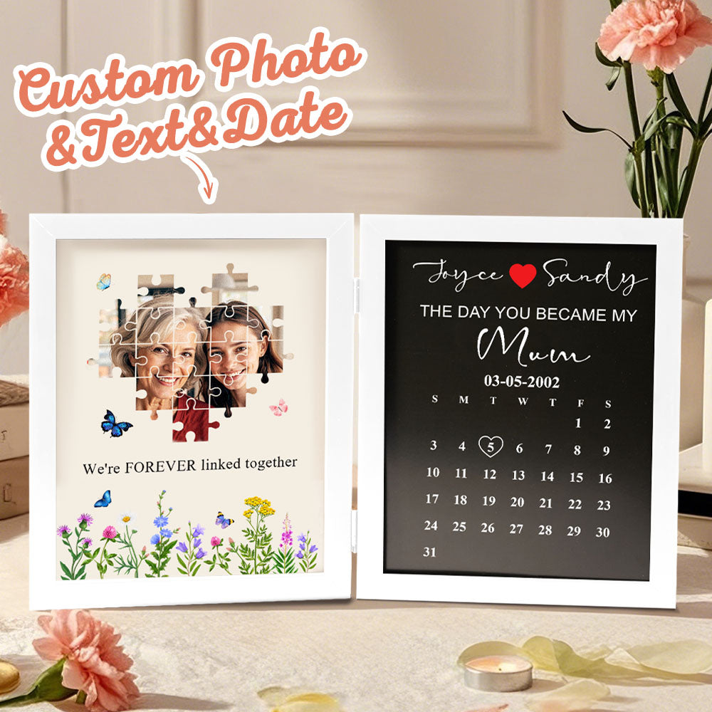 The Day You Became My Mum Personalised Photo Frame