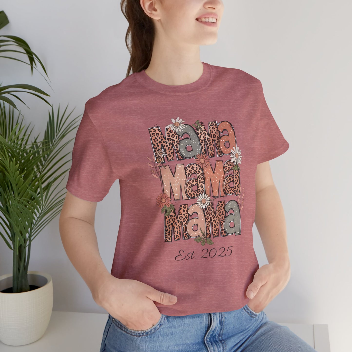 Mama Personalized Est Year T-Shirt