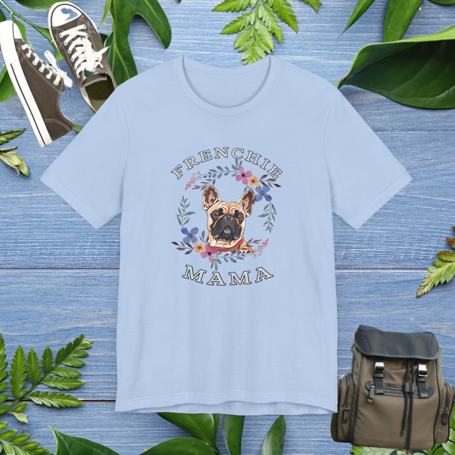 Frenchie Mama T-Shirt - furevermama