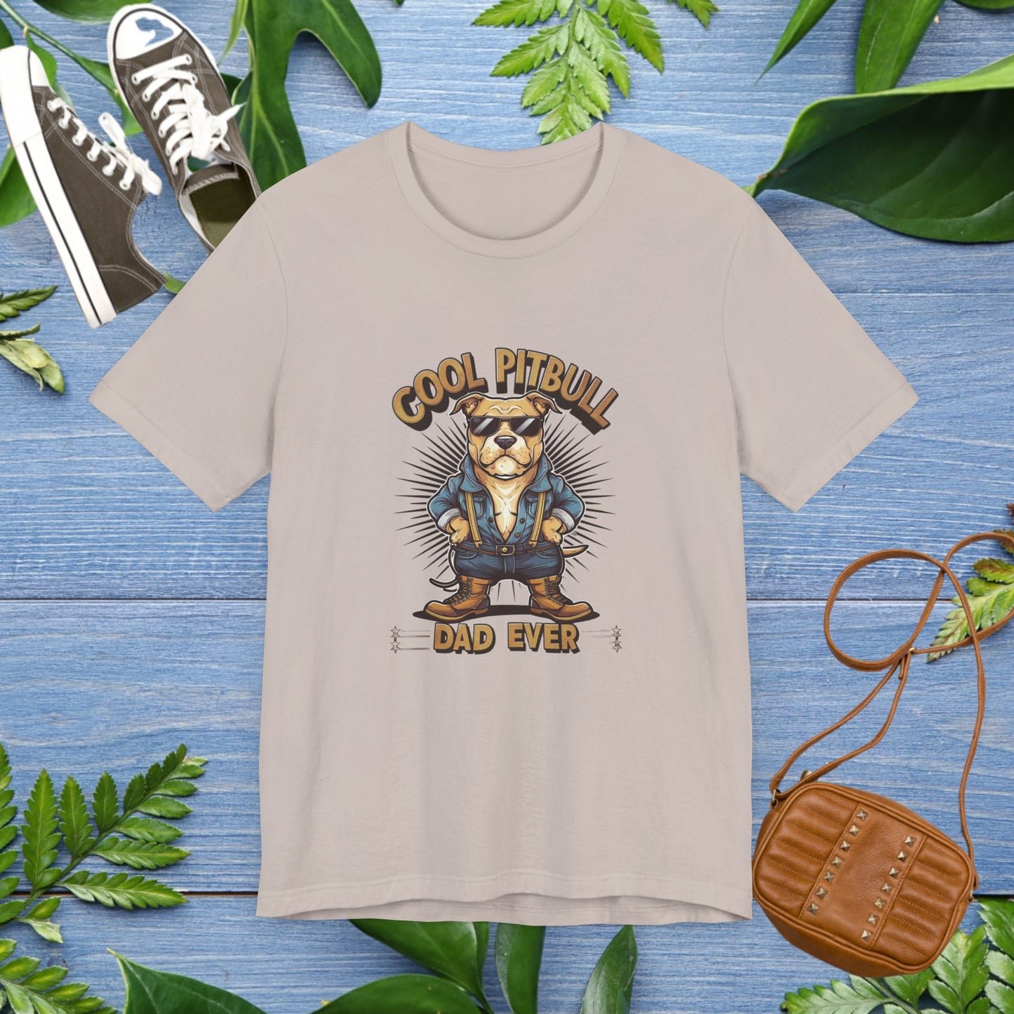 Pitbull Dad T-Shirt - furevermama