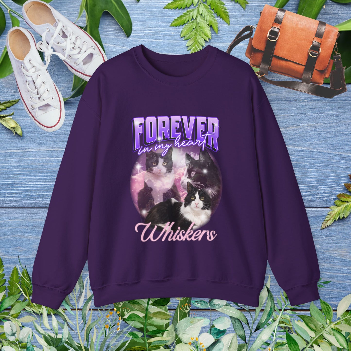(Custom) Forever In My Heart Sweatshirt, For Human or Pet Lovers - furevermama