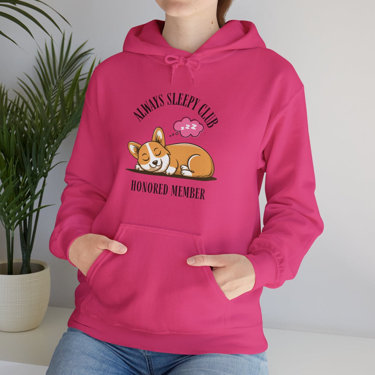 Always Sleepy Club Honored Member Unisex Hoodies - furevermama