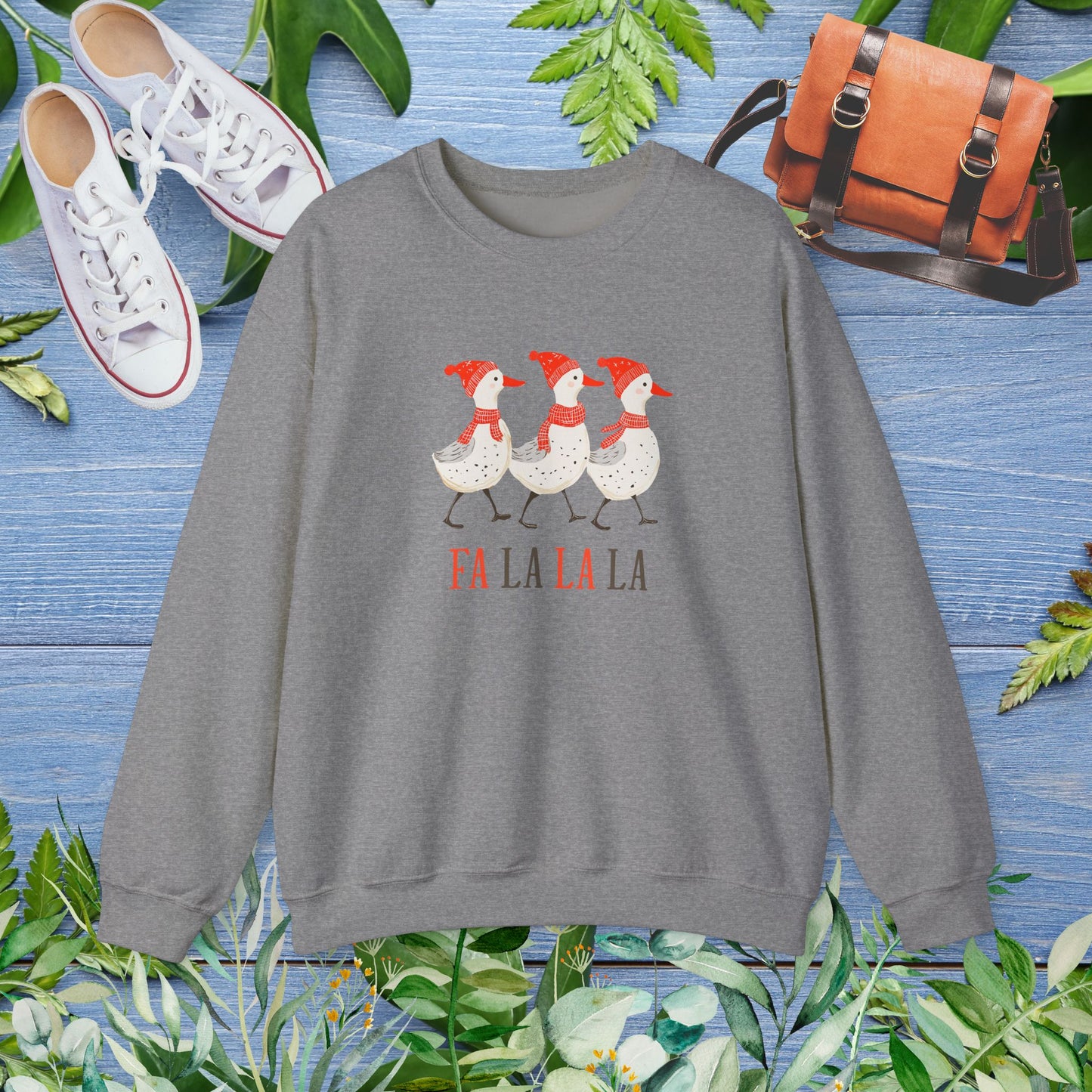 Christmas FALAFALA ducks Unisex Sweatshirt - furevermama