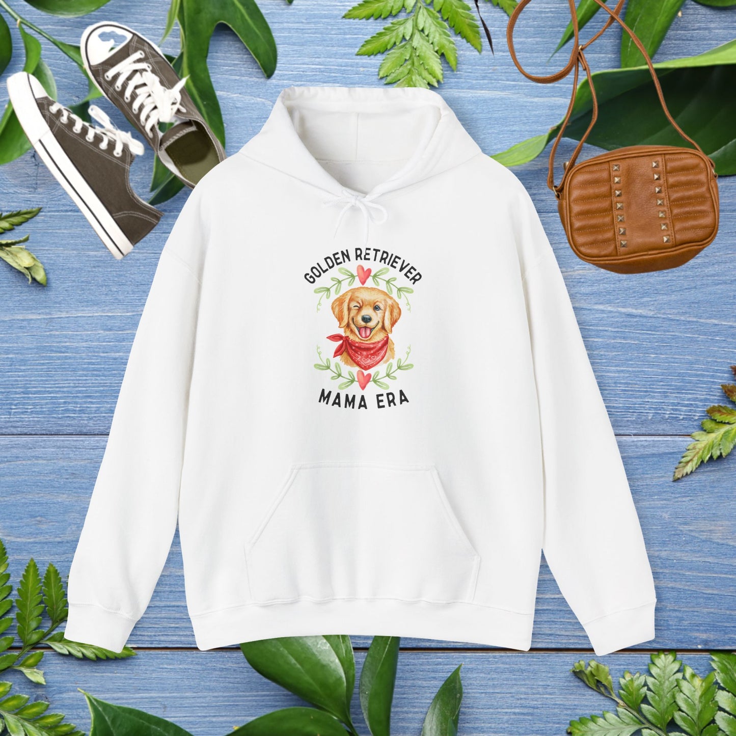 Golden Retriever Mom Era Hoodie - furevermama