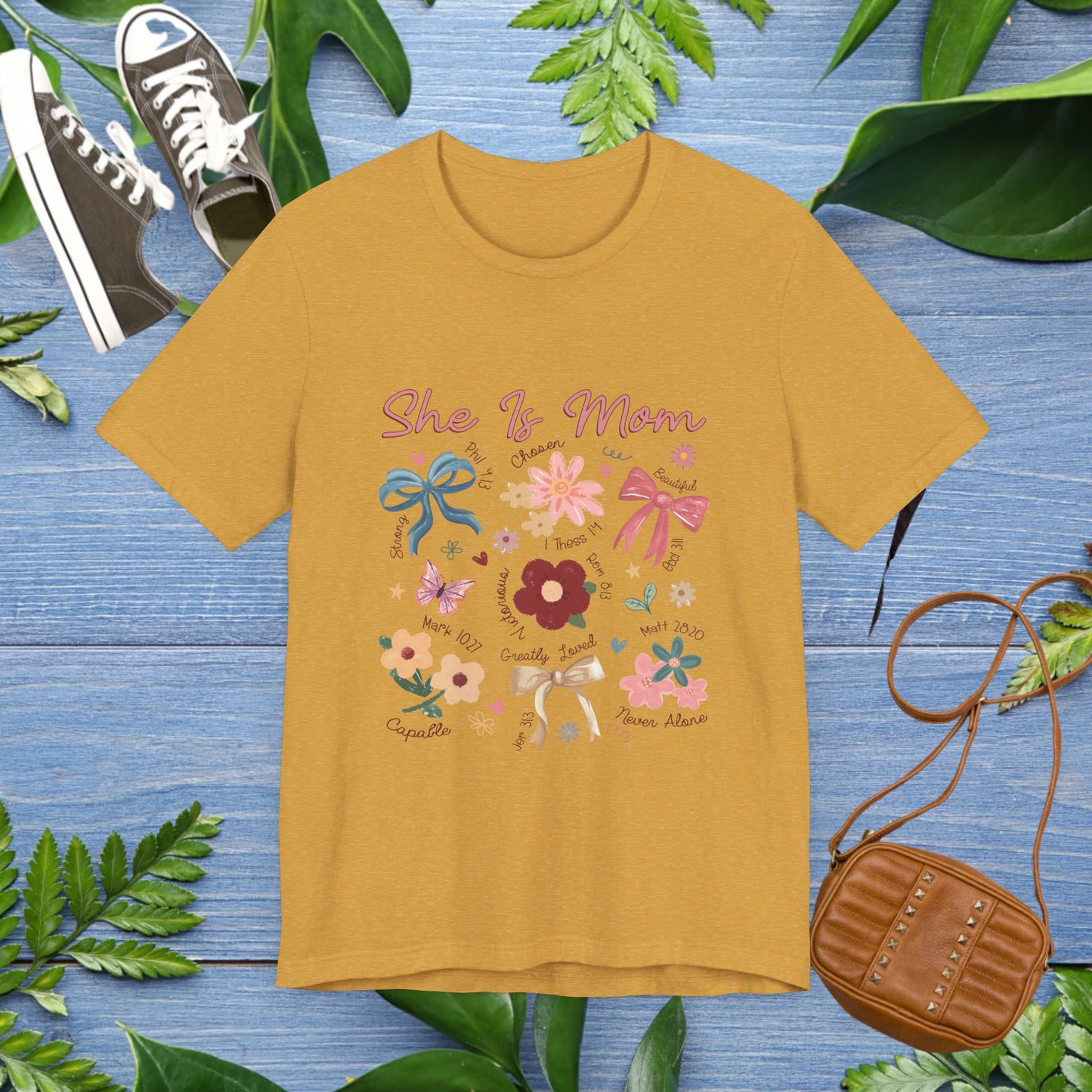 Mom T-Shirt - She is Mom Design
