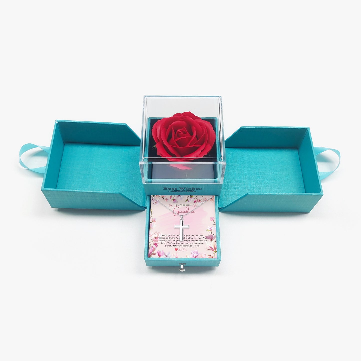 Religious Jewelry with Gift Box For Grandmother - furevermama