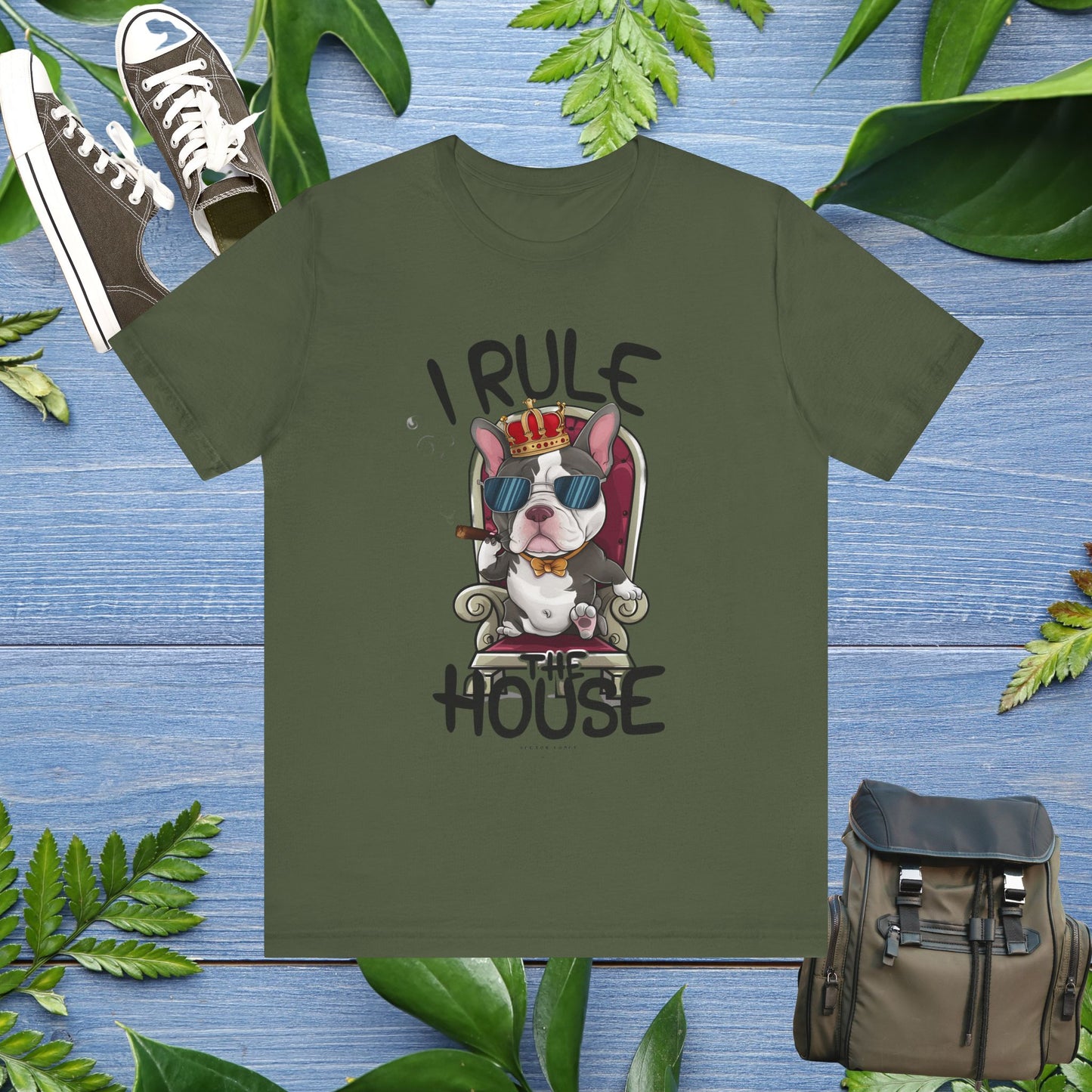 Frenchie Ruler Unisex T-Shirt - furevermama