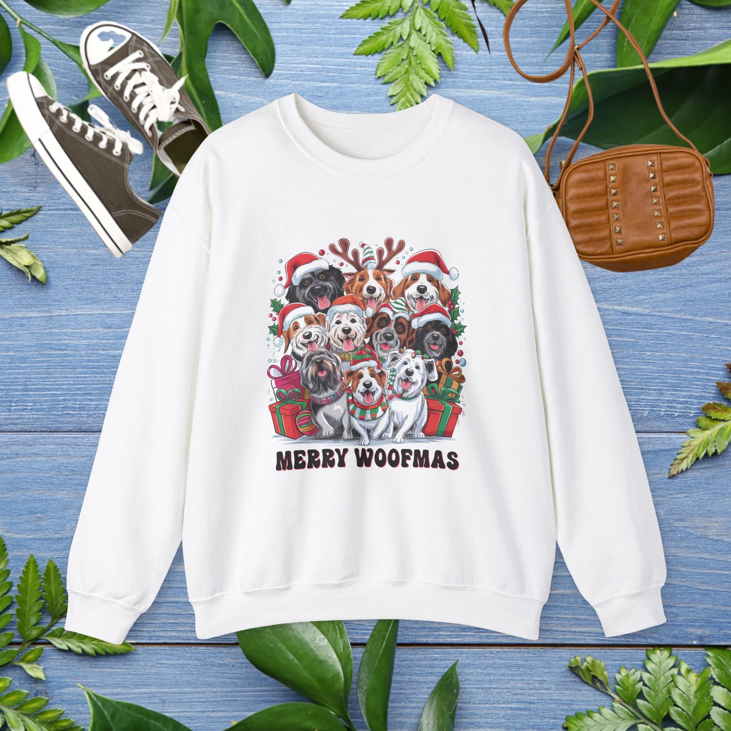 Merry Woofmas Unisex Sweatshirt - furevermama