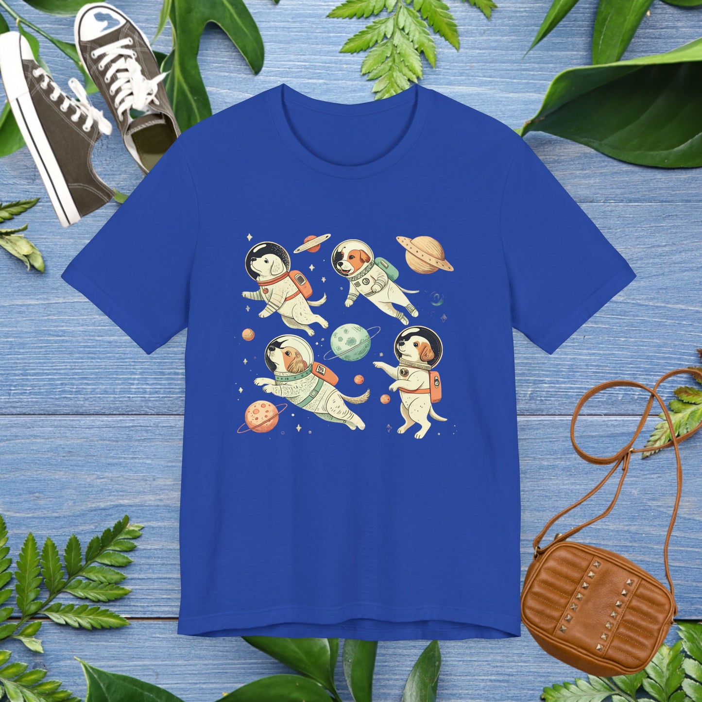 Astronaut Dog Unisex T-Shirt - furevermama