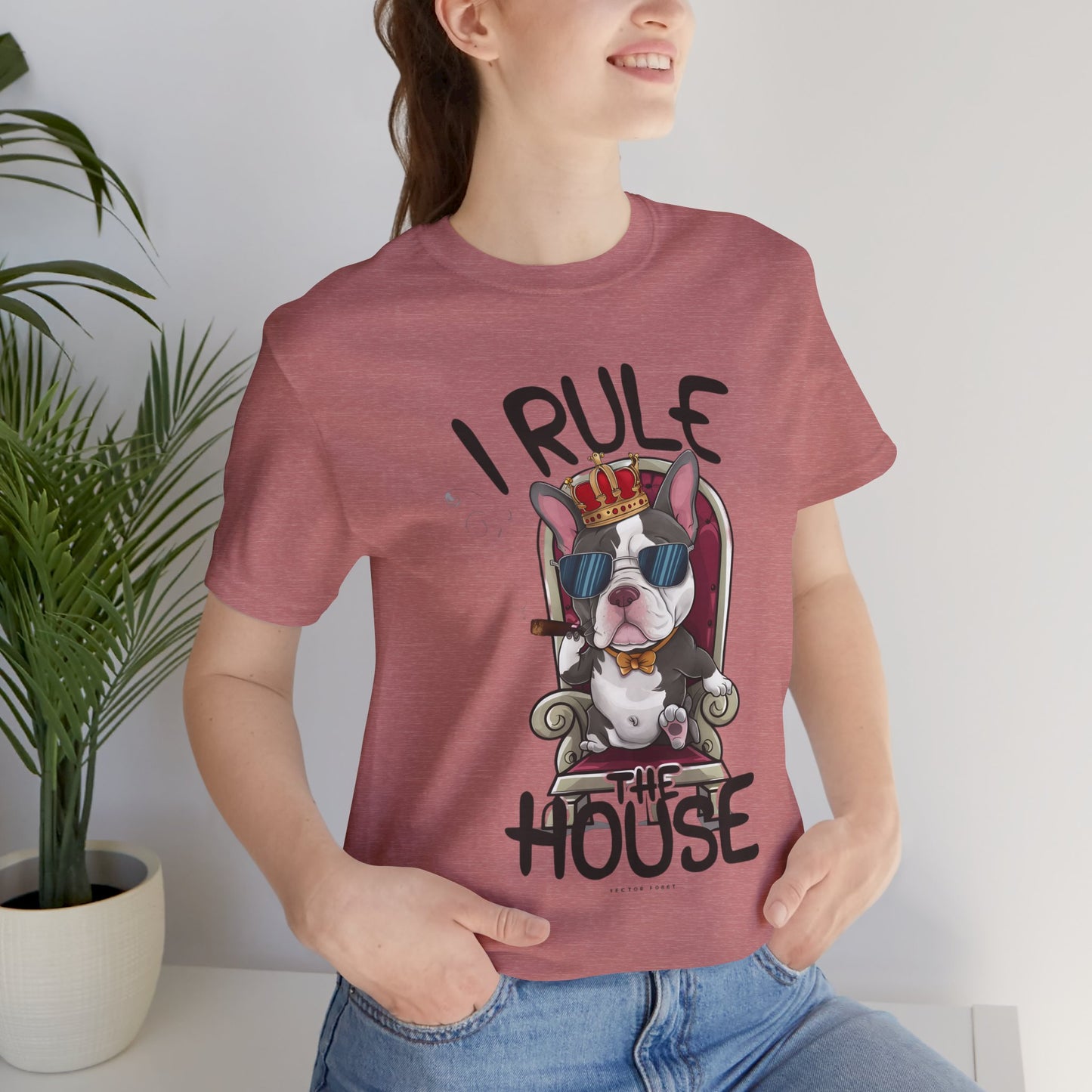 Frenchie Ruler Unisex T-Shirt - furevermama