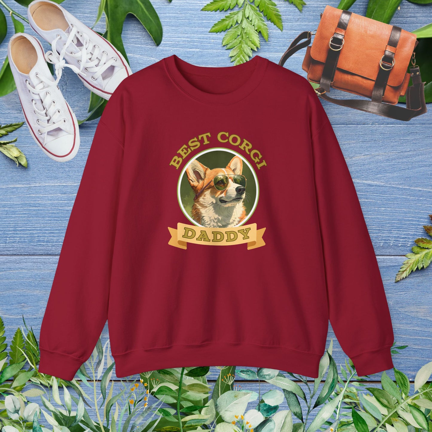 Best Corgi Daddy Ever Sweatshirt - furevermama