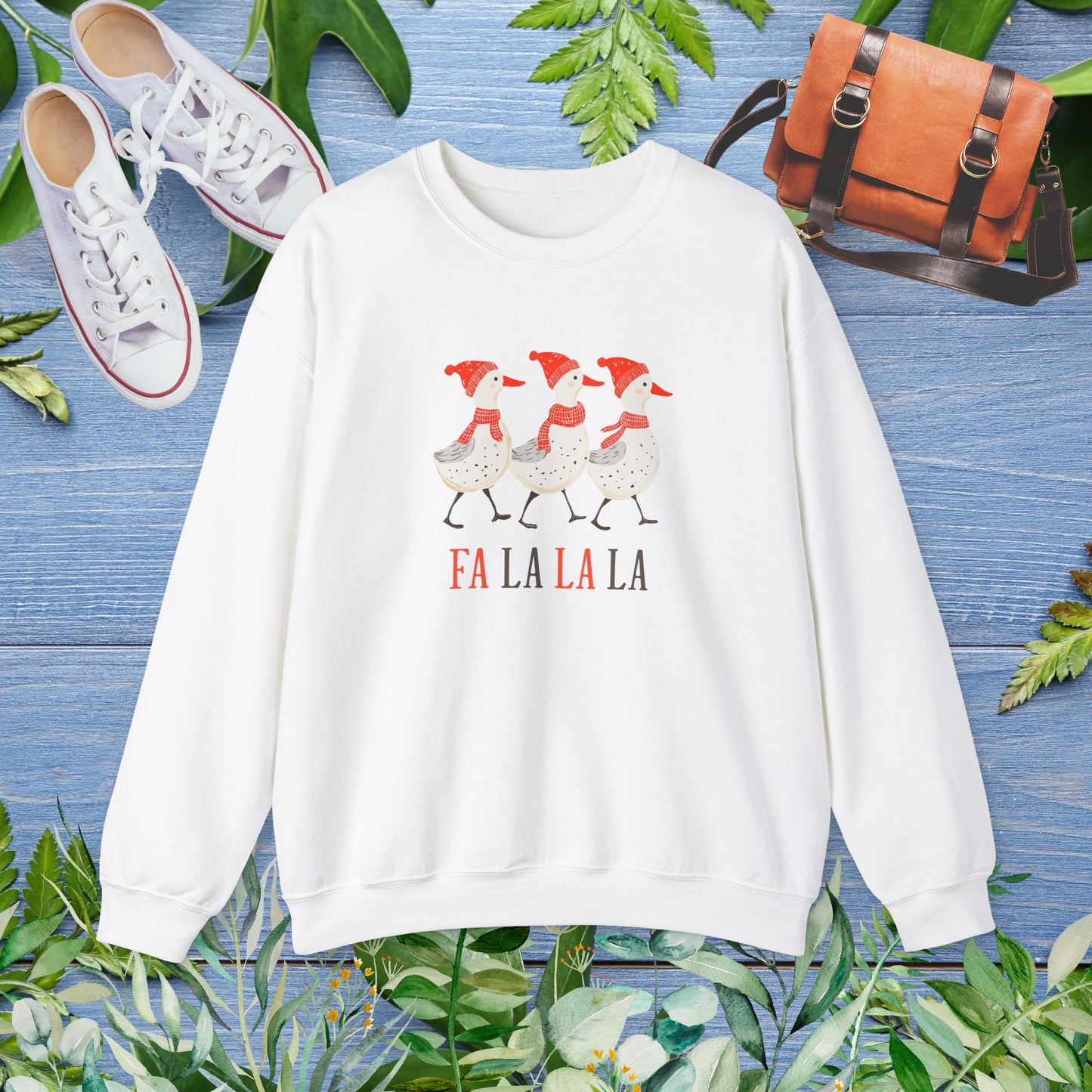 Christmas FALAFALA ducks Unisex Sweatshirt - furevermama
