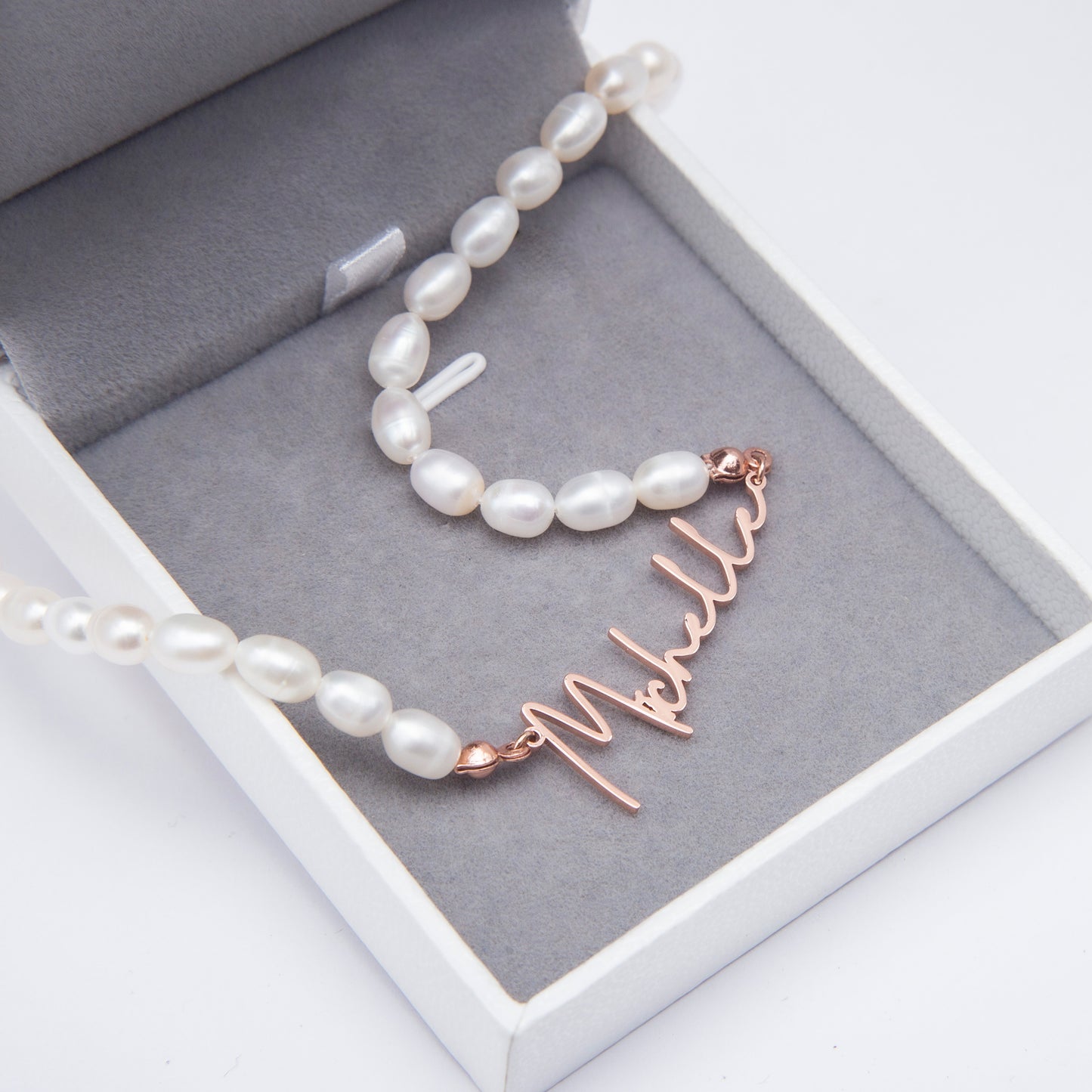 Personalised Freshwater Pearl Necklace - furevermama