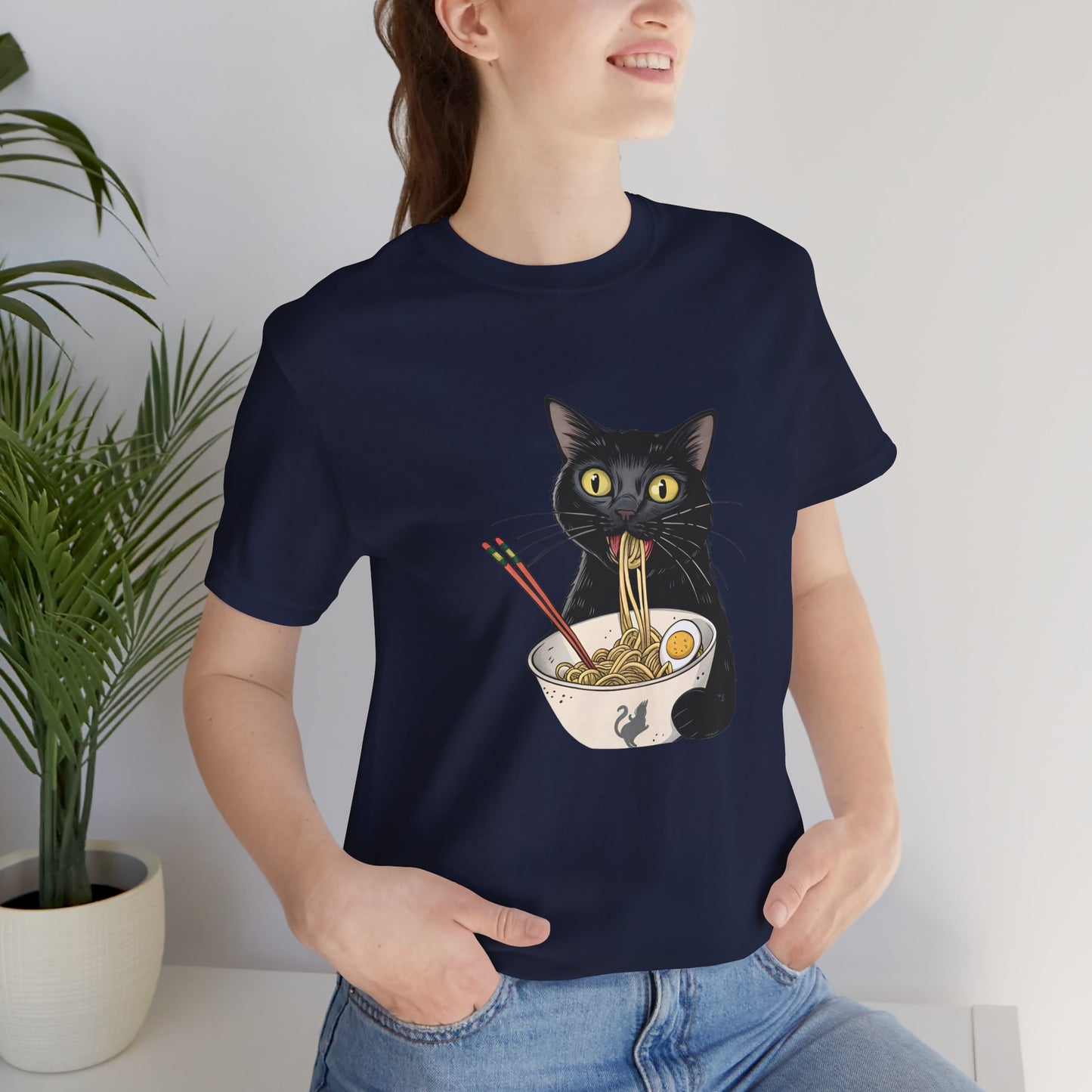 Cat Eating My Ramen T-Shirt - furevermama