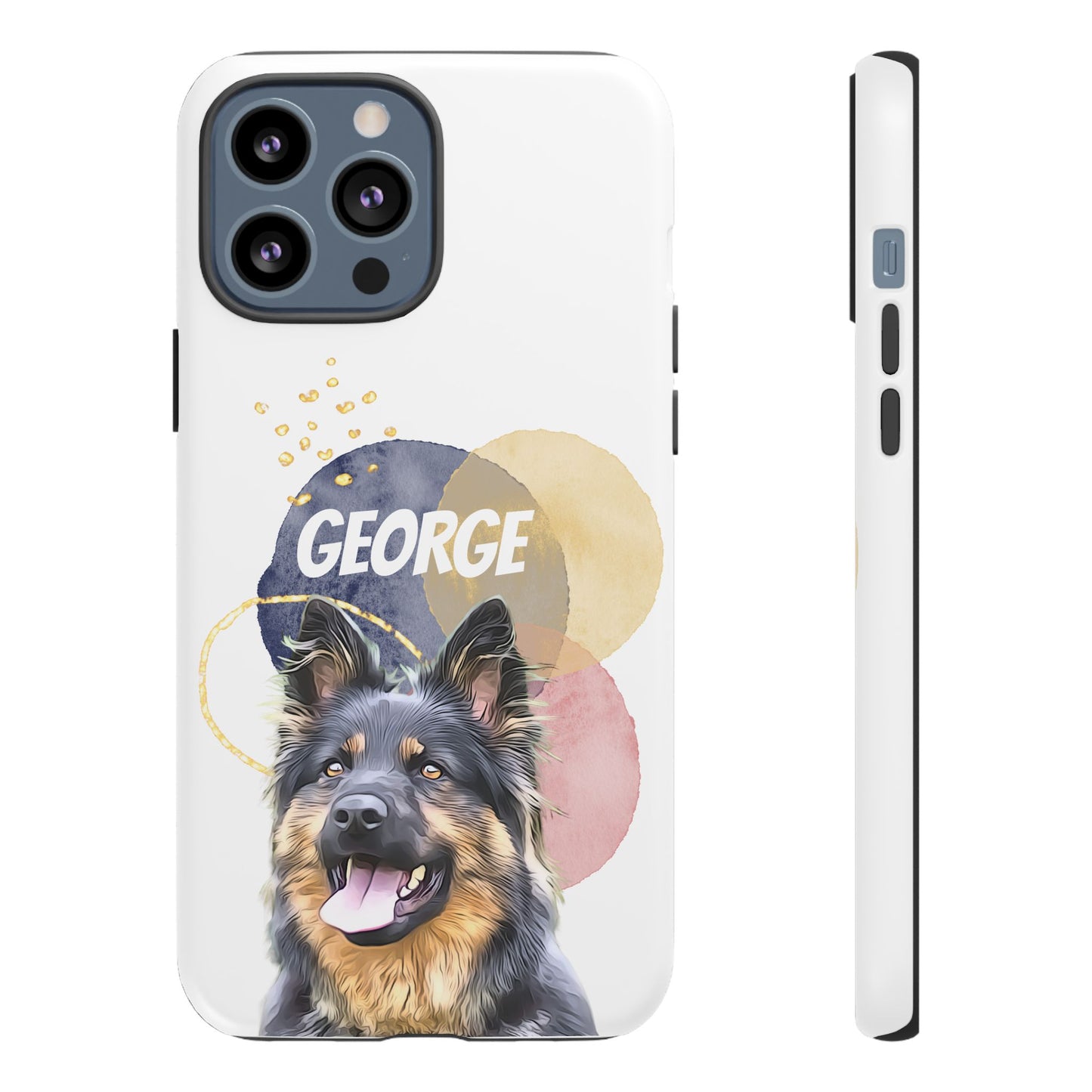 Custom Pet Portrait Phone Case, Watercolor Edition - furevermama