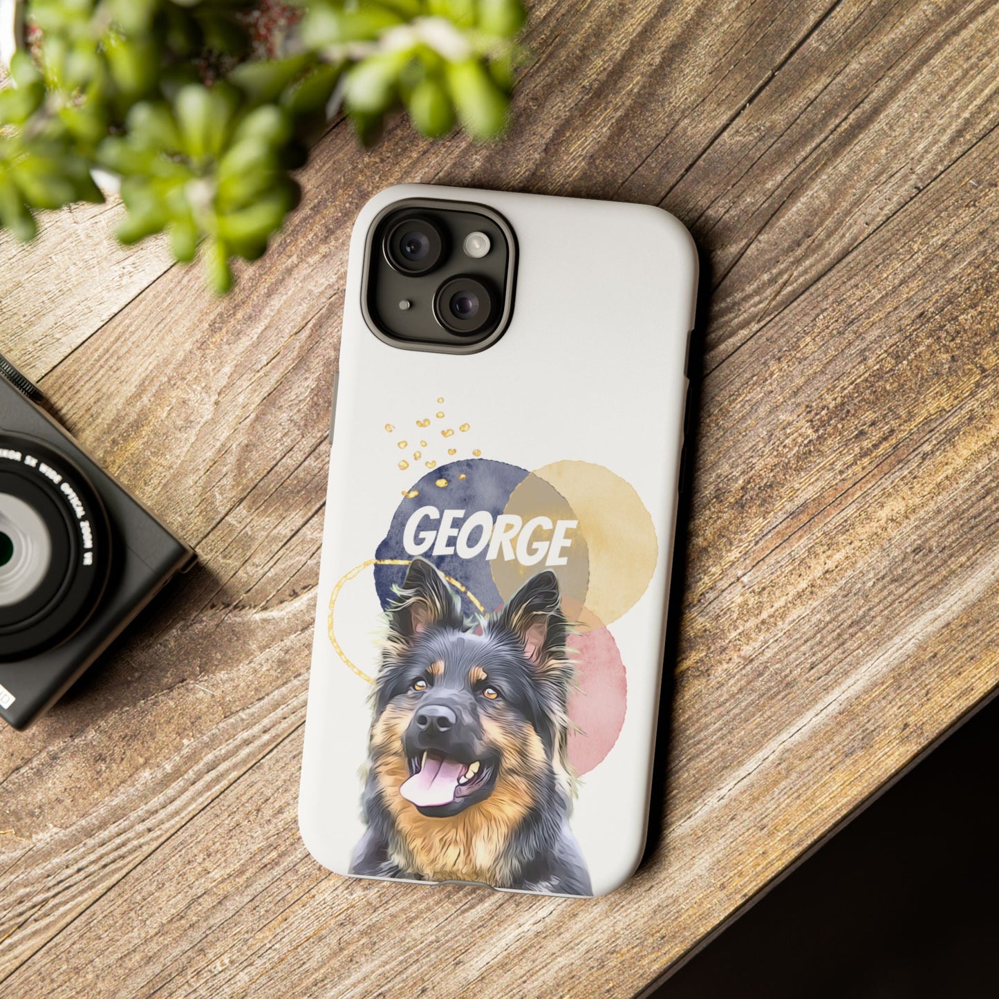 Custom Pet Portrait Phone Case, Watercolor Edition - furevermama