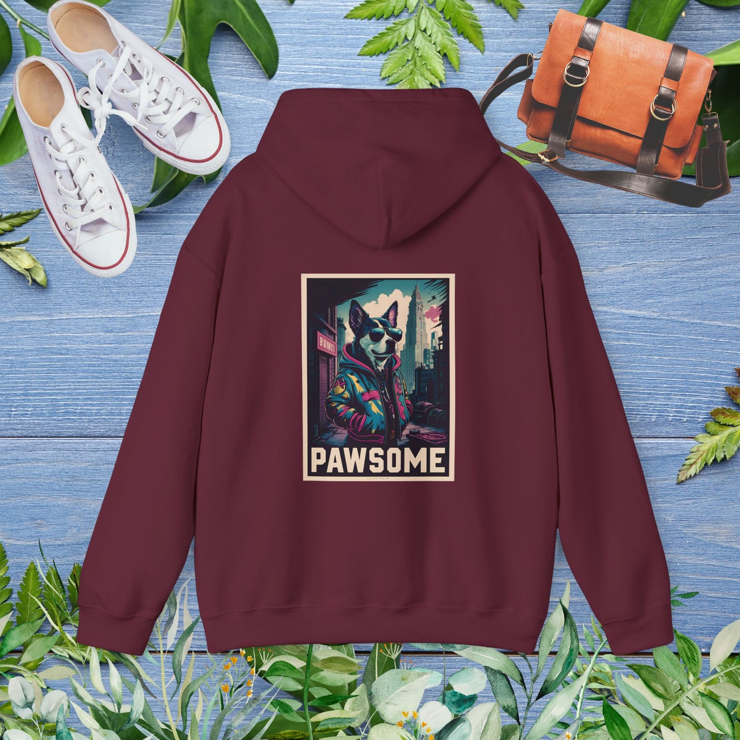 Pawsome Unisex Hoodie - furevermama
