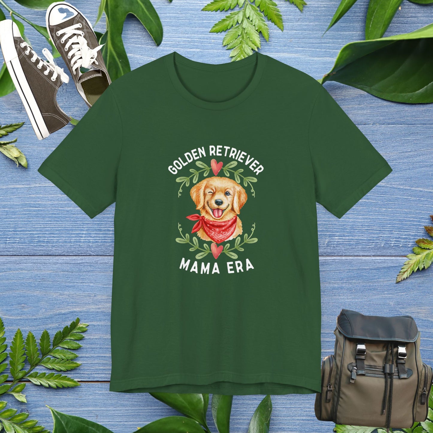 Golden Retriever MaMa Era T-Shirt - furevermama