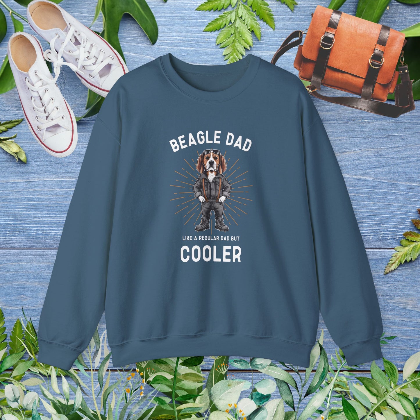 Cooler Beagle Dad Sweatshirt - furevermama