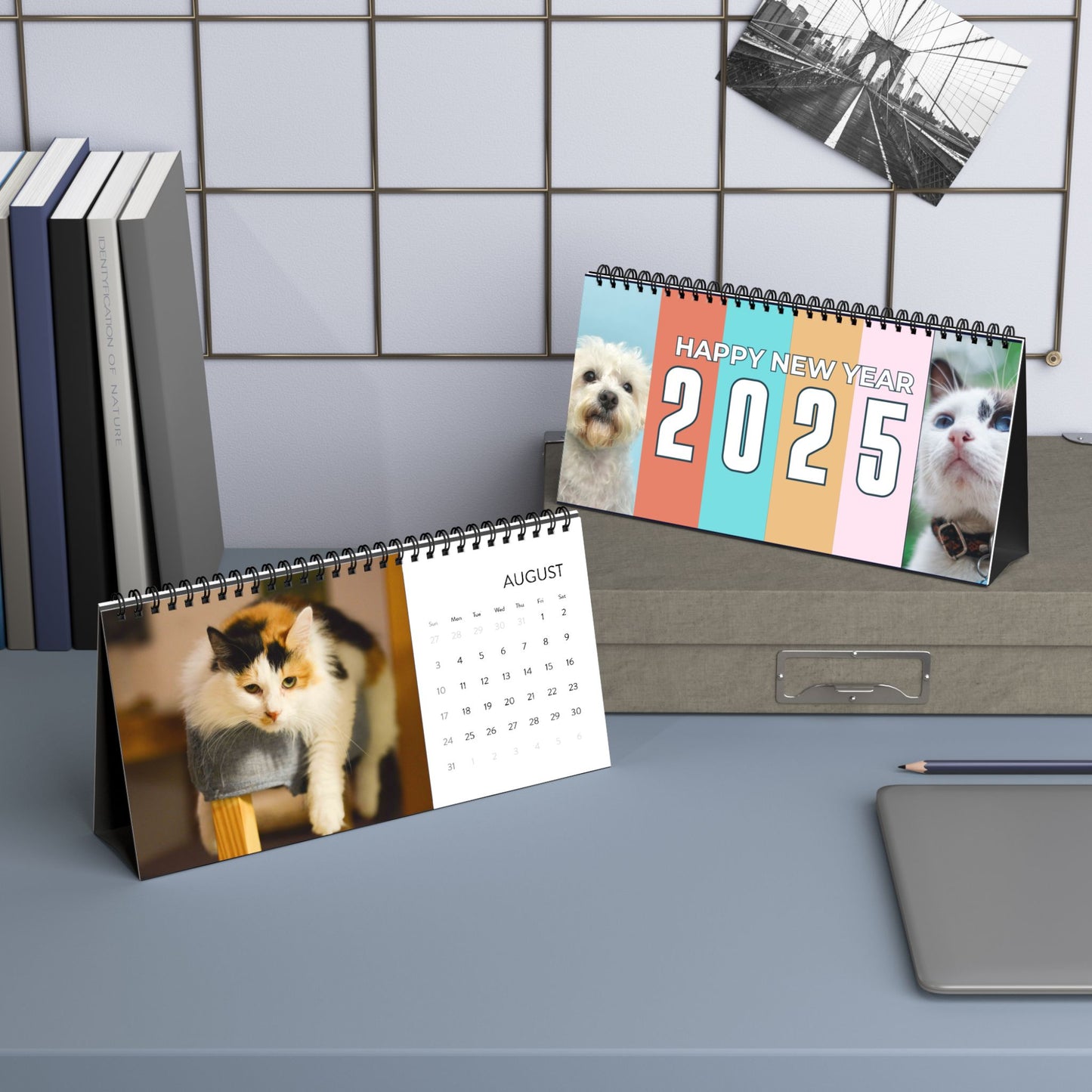 Custom Pet Photo Desktop Calendar - furevermama