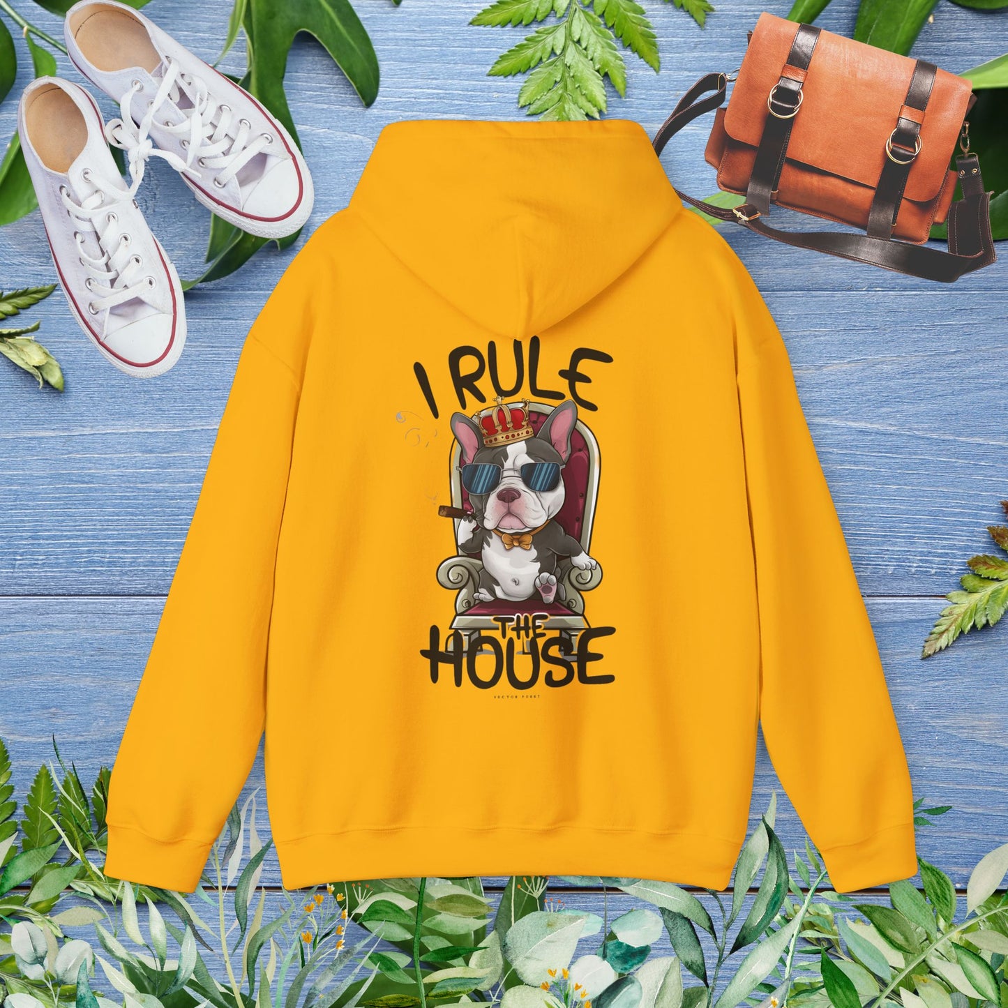 Frenchie Ruler Unisex Hoodie - furevermama