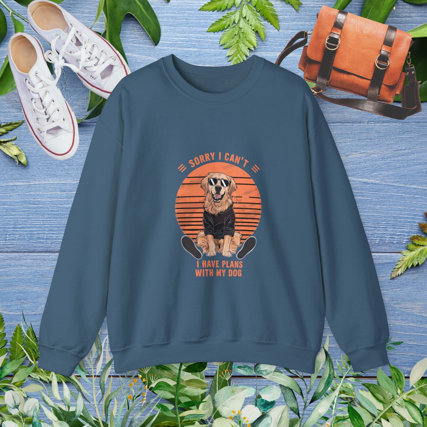 I Have Plan With My Dog Sweatshirt - furevermama