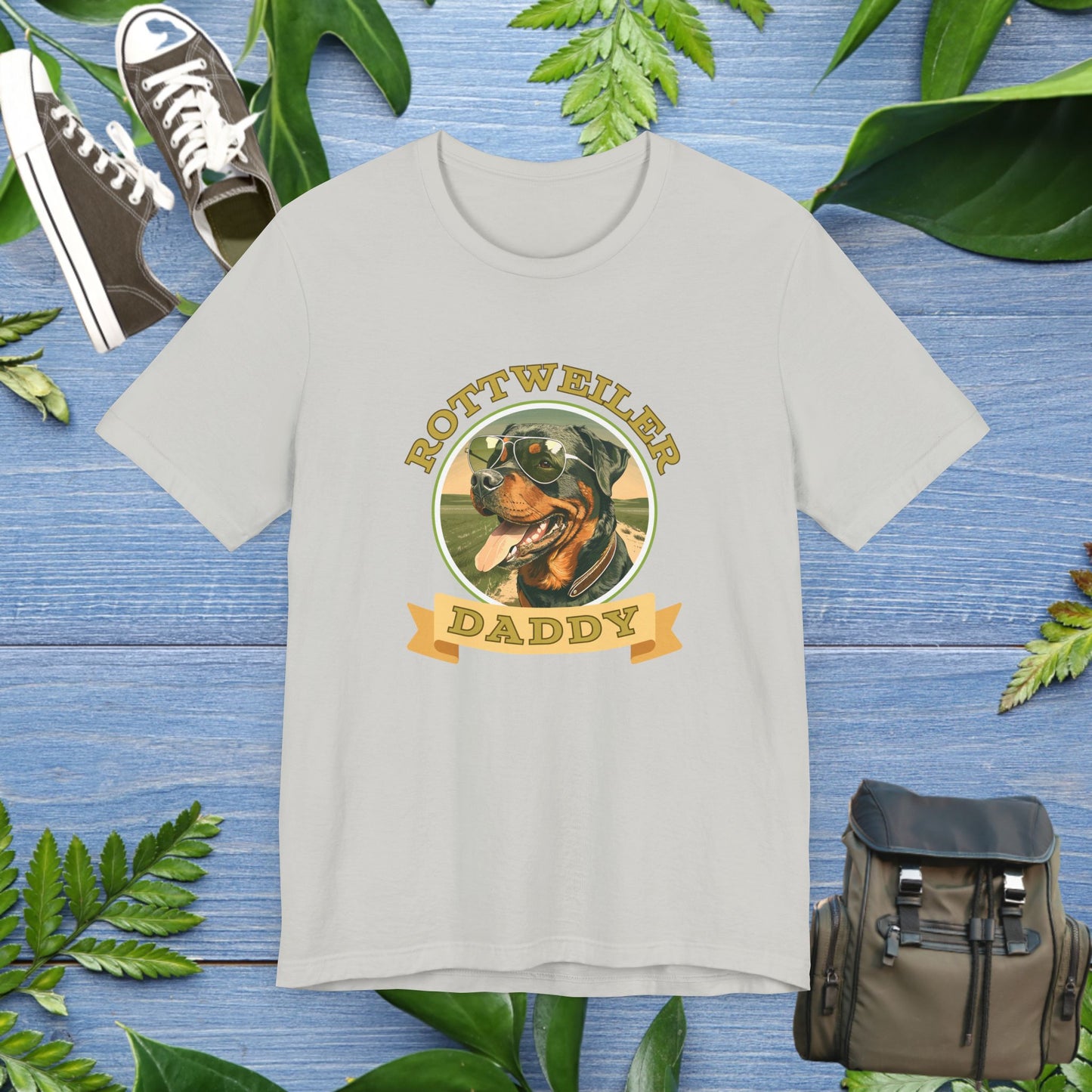 Best Rottweiler Daddy T-Shirt - furevermama
