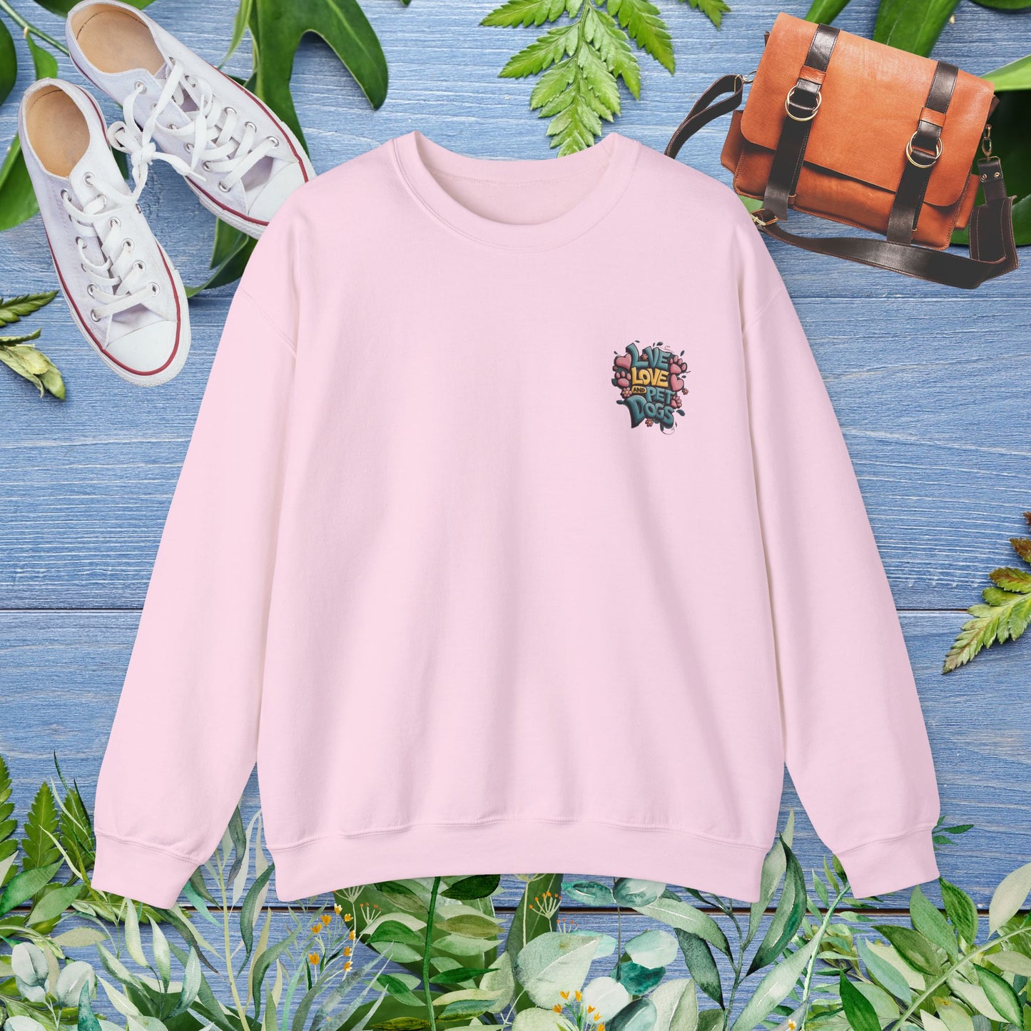 Live Love and Pet Dog Sweatshirt - furevermama