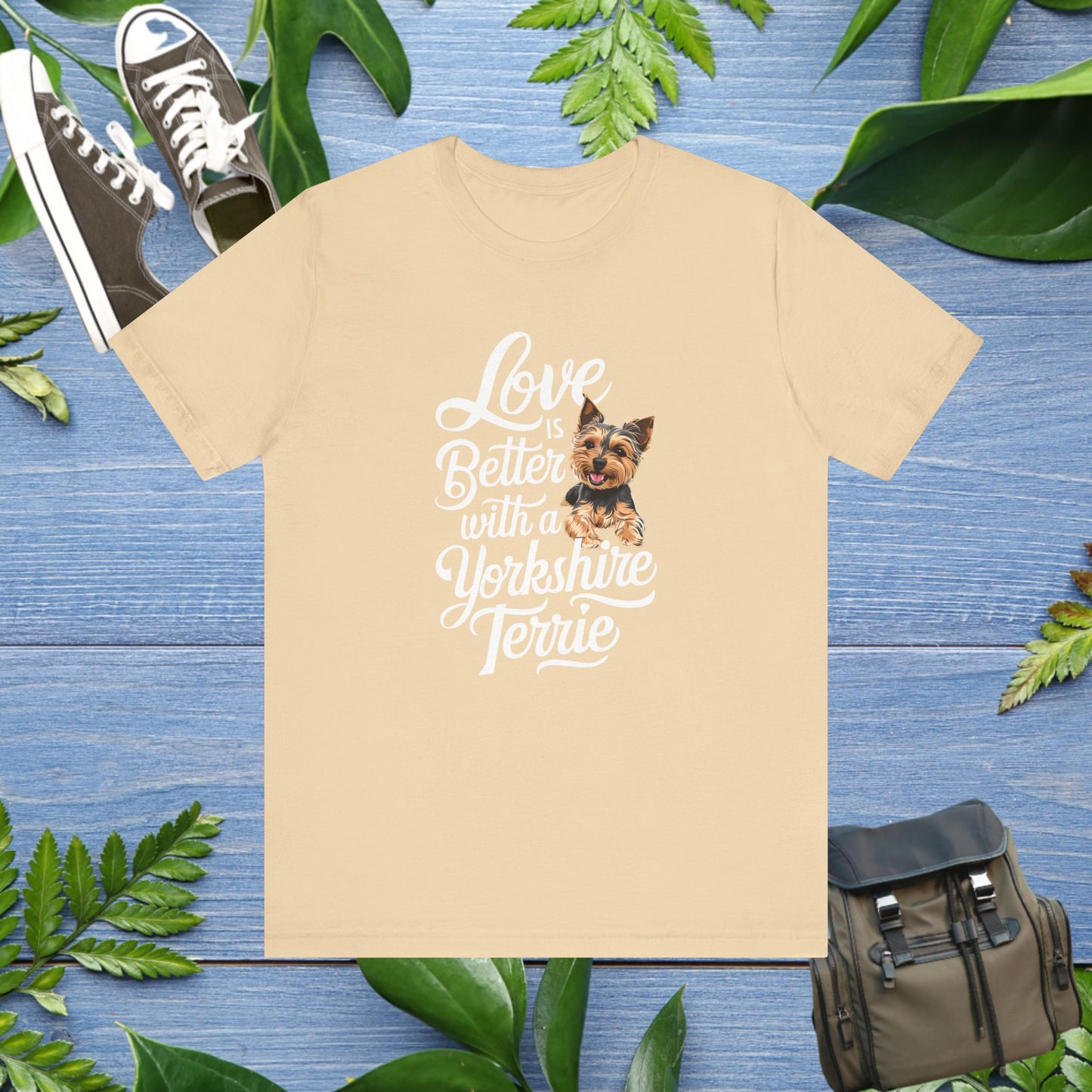 Life Is Better With A Terrie Yorkshire Unisex T-Shirt - furevermama