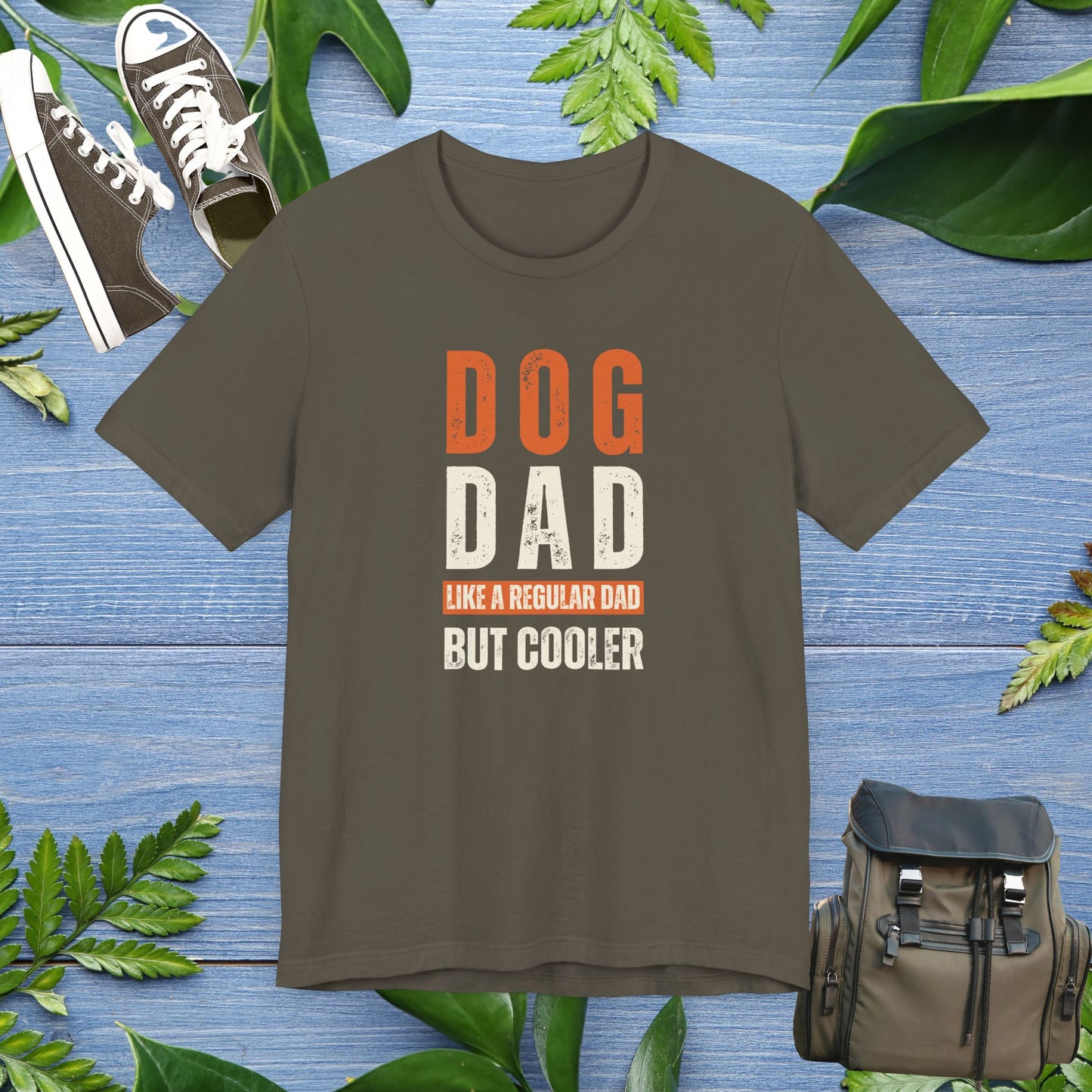Dog Dad Is Cooler Unisex Tee - furevermama