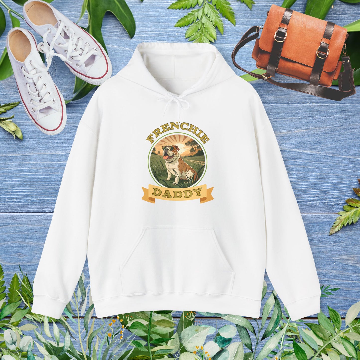 Best Frenchie Daddy Hoodie - furevermama